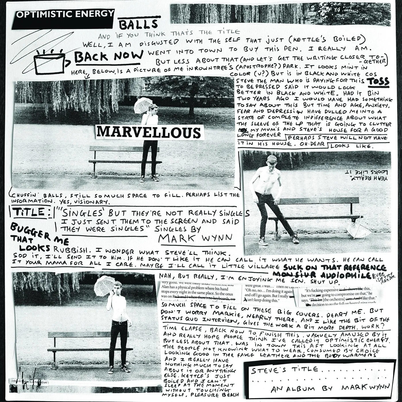 Mark Wynn 'The Singles' Vinyl Record