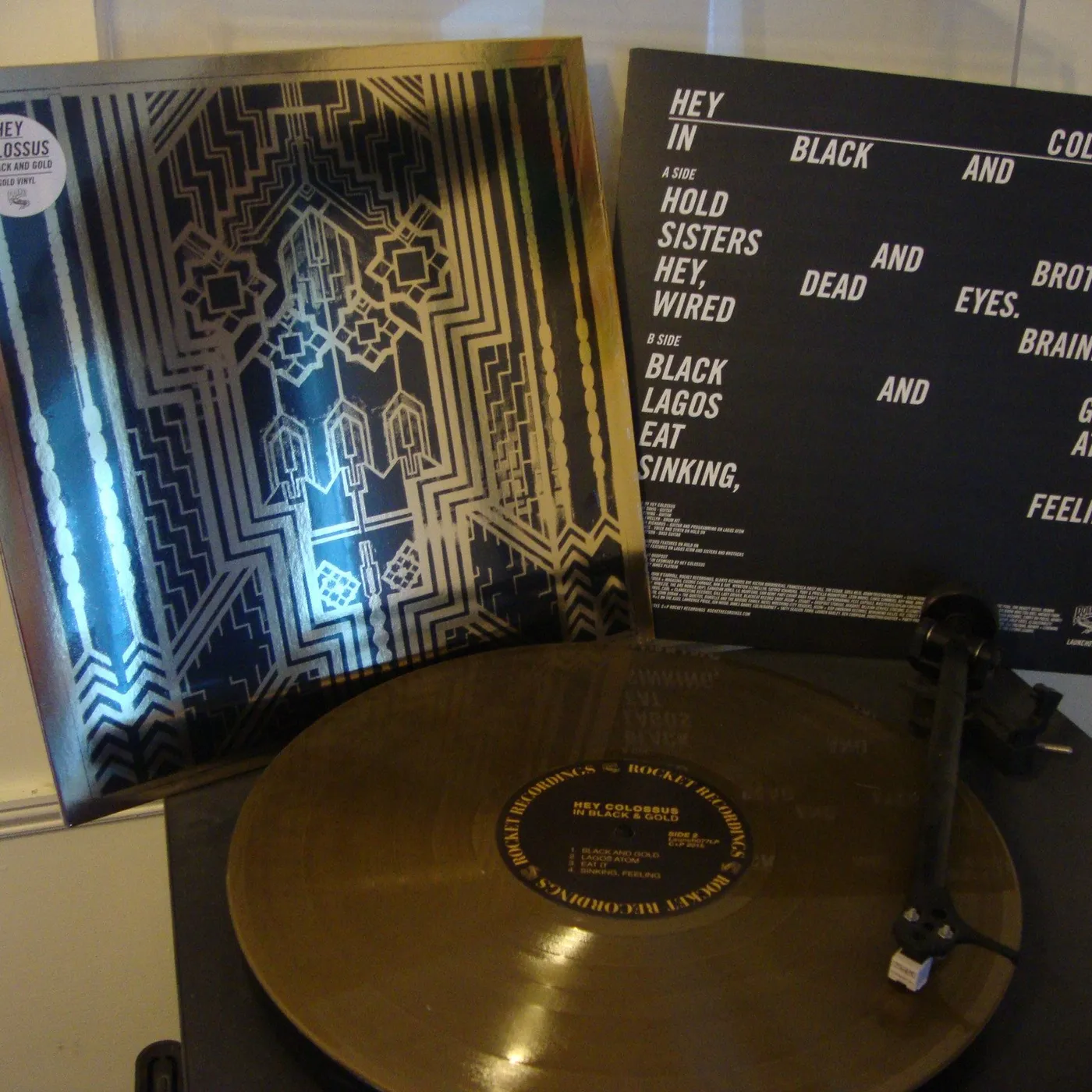 Hey Colossus 'In Black And Gold' Vinyl Record