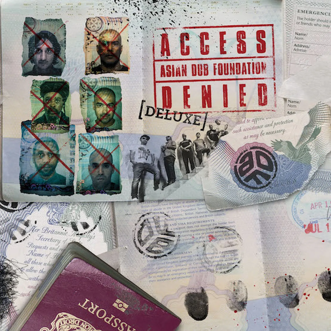 Asian Dub Foundation 'Access Denied' Vinyl Record