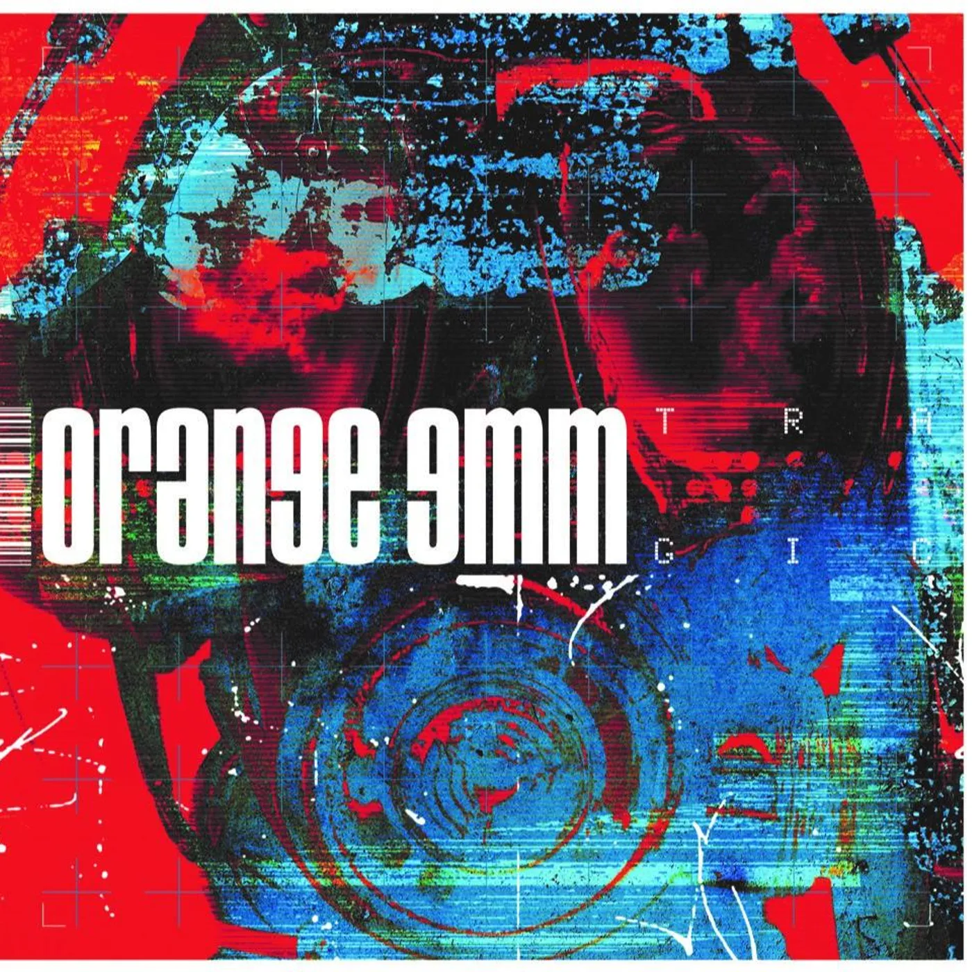 Orange 9mm 'Tragic' Vinyl LP - Clear Red Vinyl Record