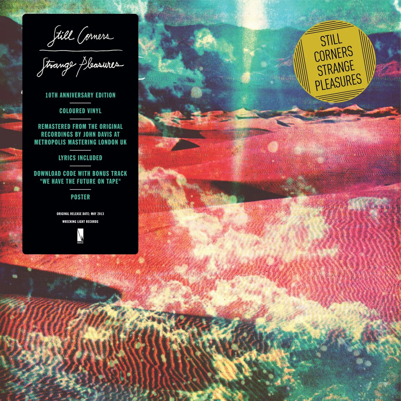 Still Corners 'Strange Pleasures' (10 Year Anniversary Re-Issue) Vinyl Record