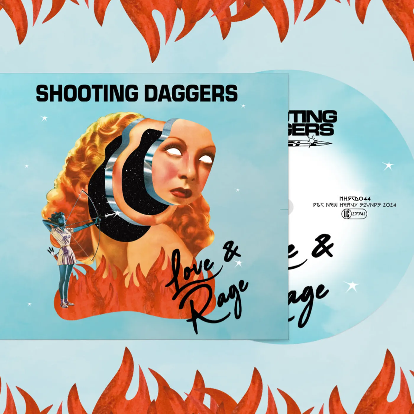 Shooting Daggers 'Love & Rage' Vinyl Record