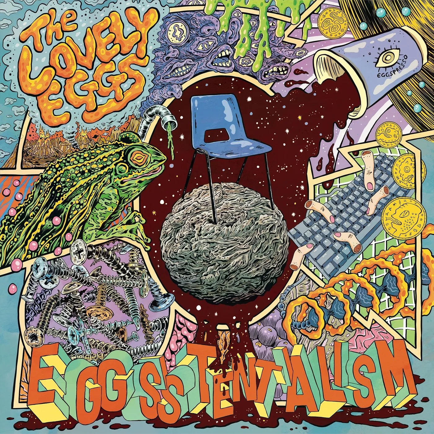 The Lovely Eggs 'Eggsistentialism' Vinyl Record