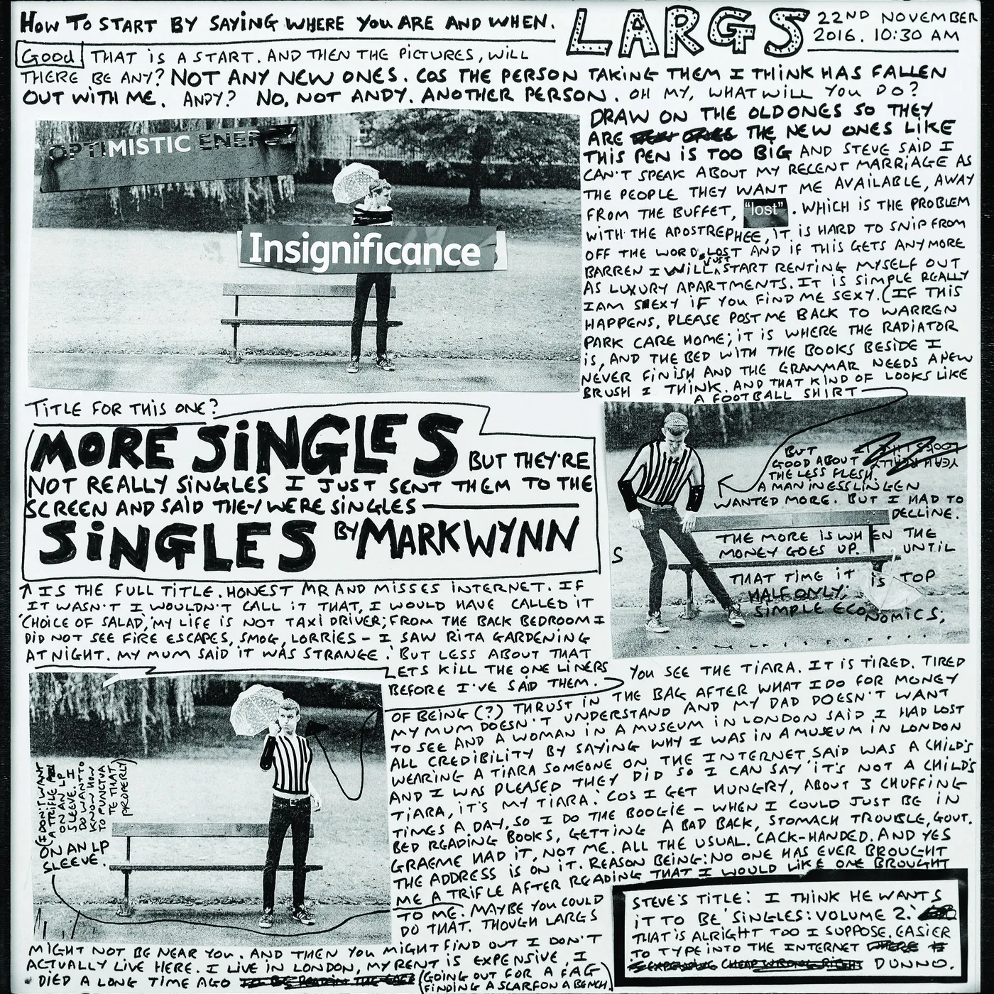 Mark Wynn 'More Singles,...' Vinyl Record