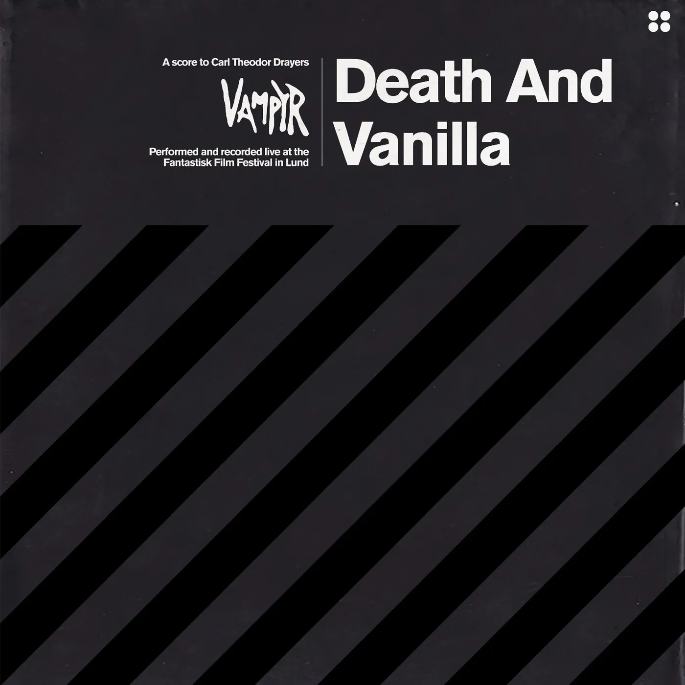 Death And Vanilla 'Vampyr' Vinyl 2xLP - Black and White Marbled Vinyl Record