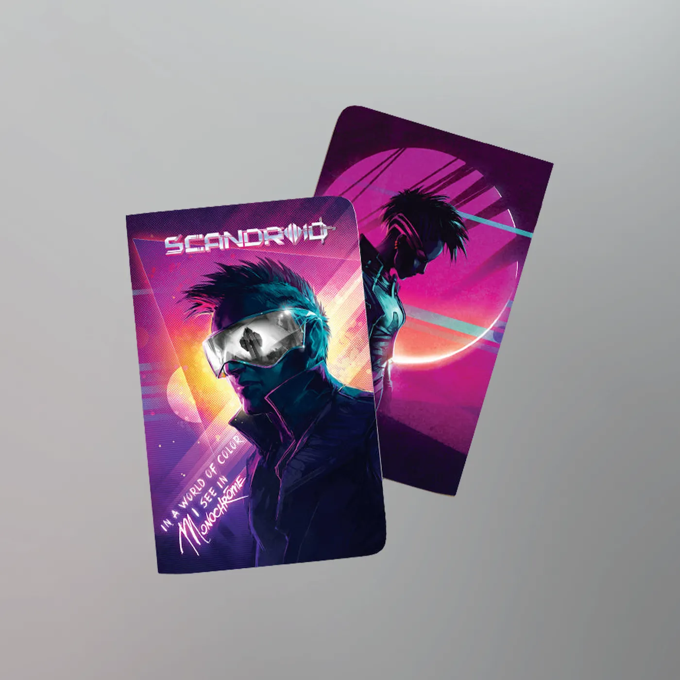 Scandroid - Monochrome 5x7" Notebook