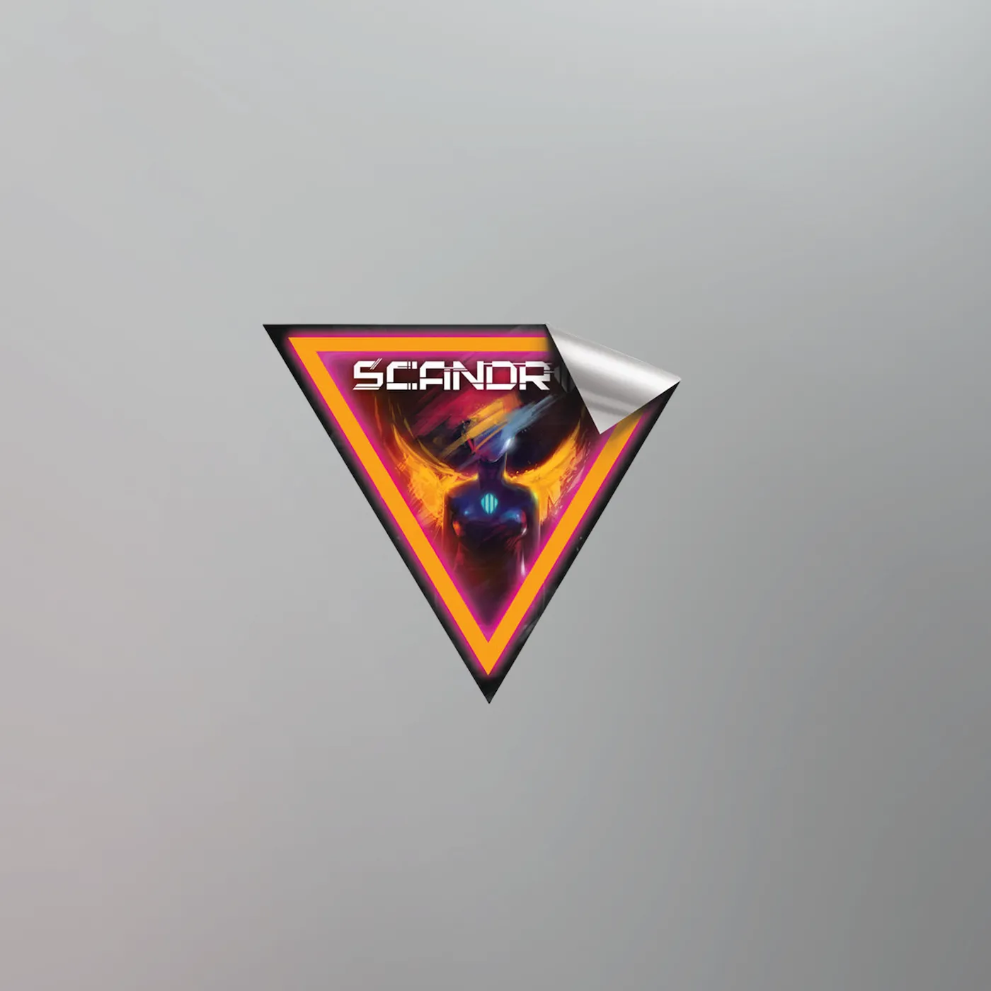 Scandroid - Dreams in Monochrome 5" Die Cut Vinyl Sticker