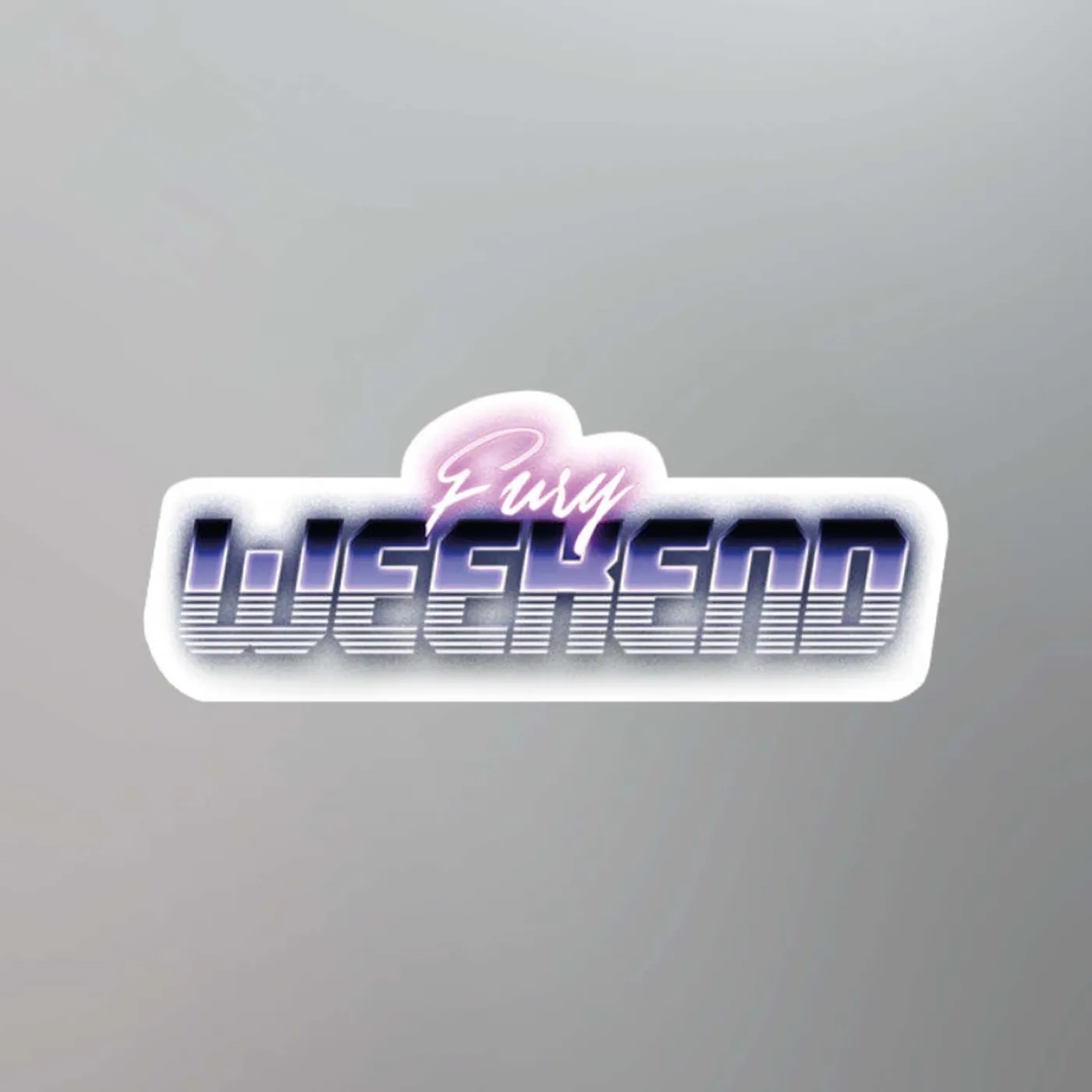 Fury Weekend - Logo Sticker