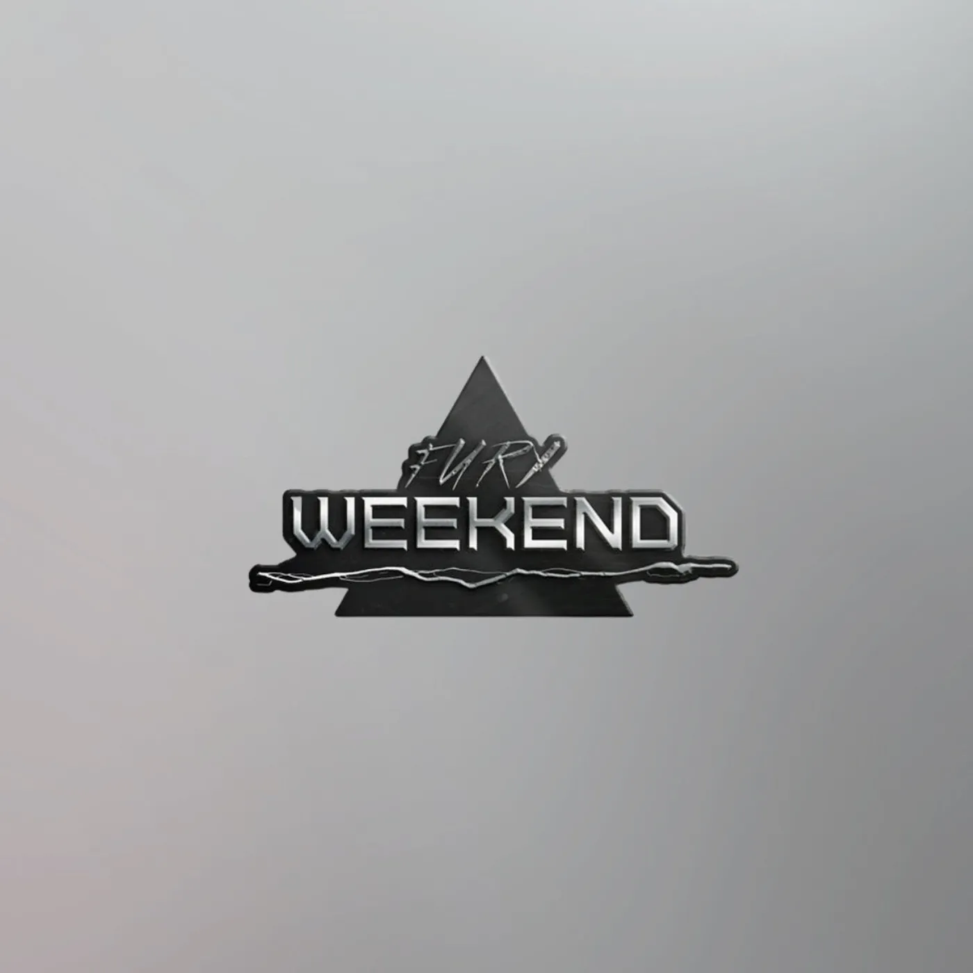 Fury Weekend 2" Logo Pin
