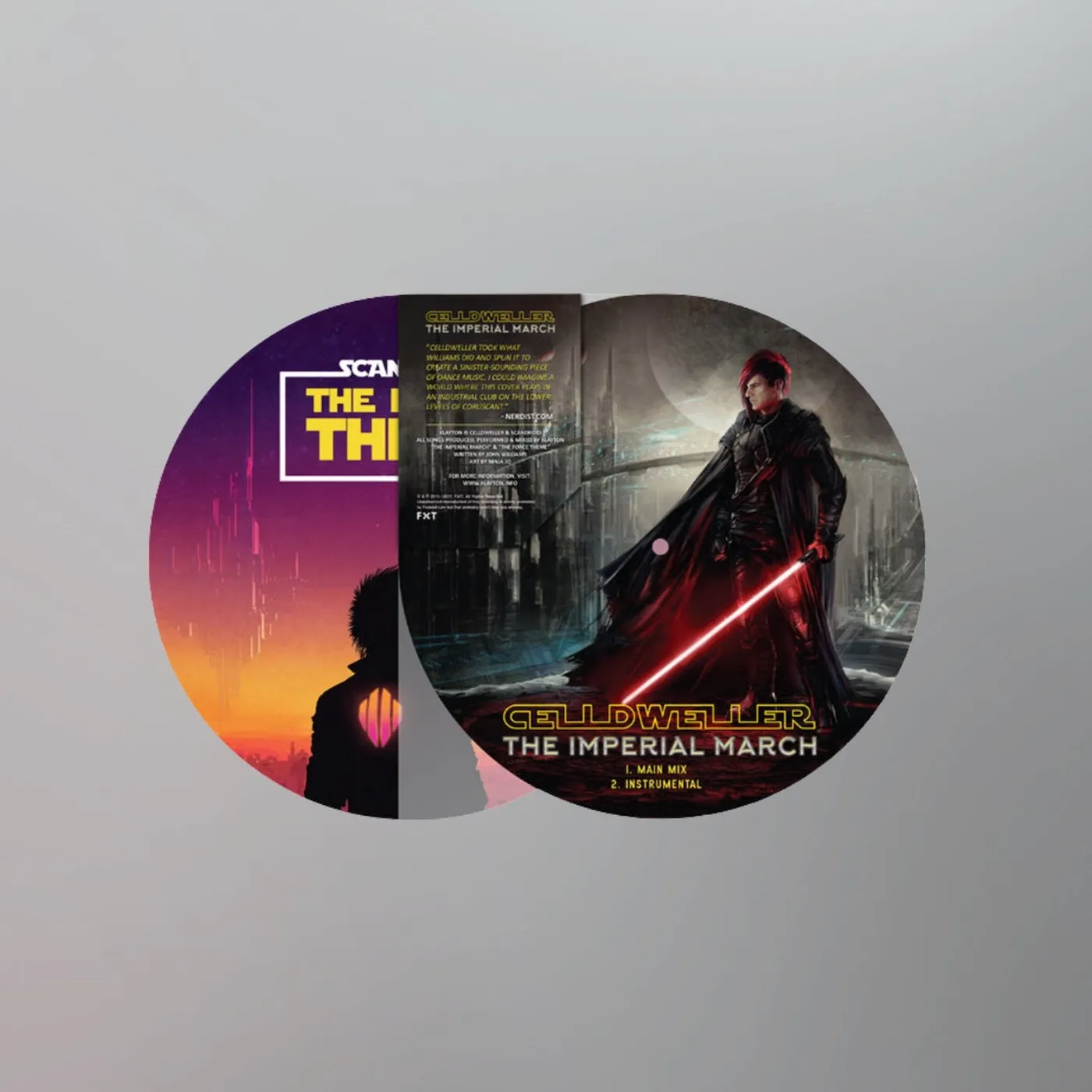 Celldweller/Scandroid - Star Wars Covers 7" Vinyl