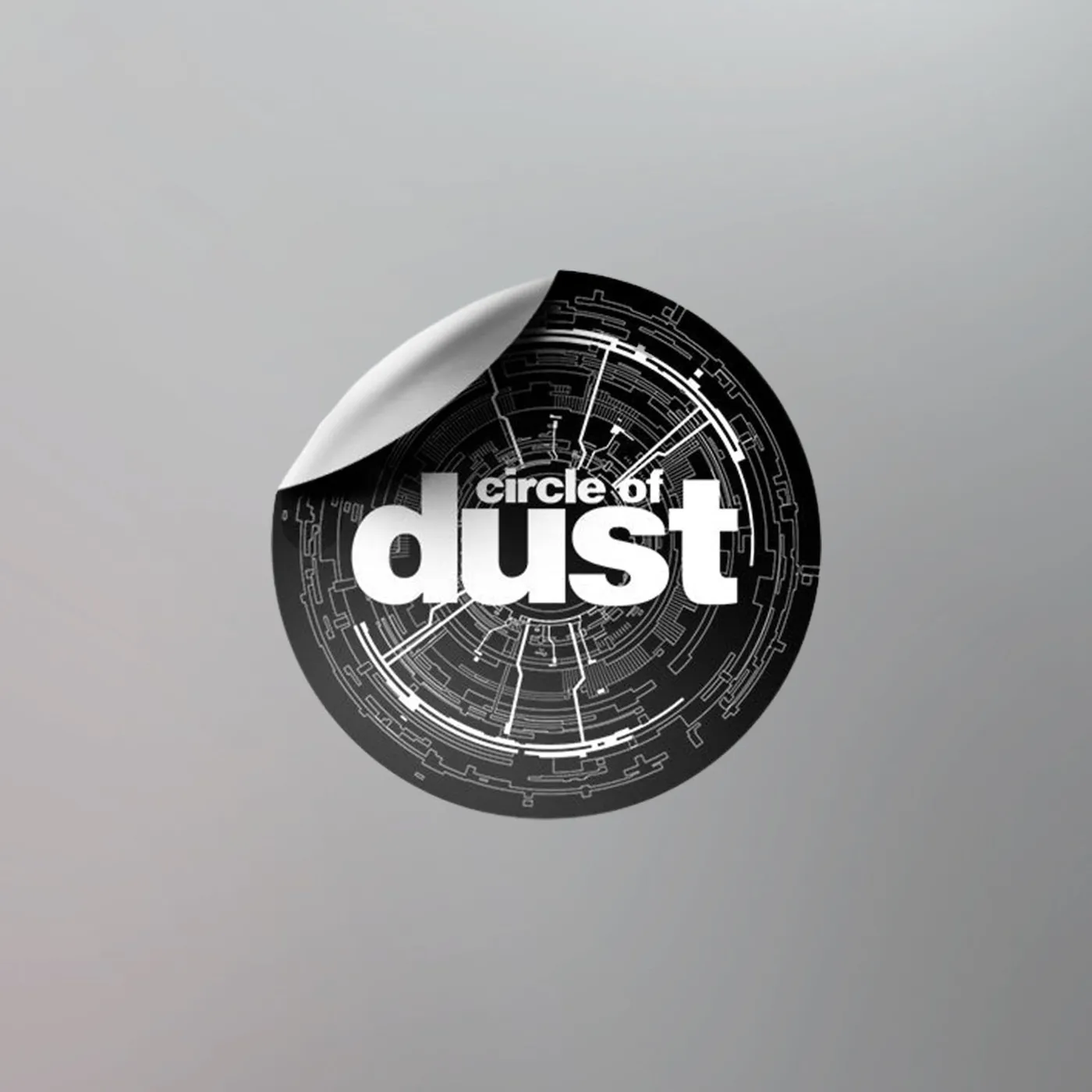 Circle of Dust - 5" Circle Sticker