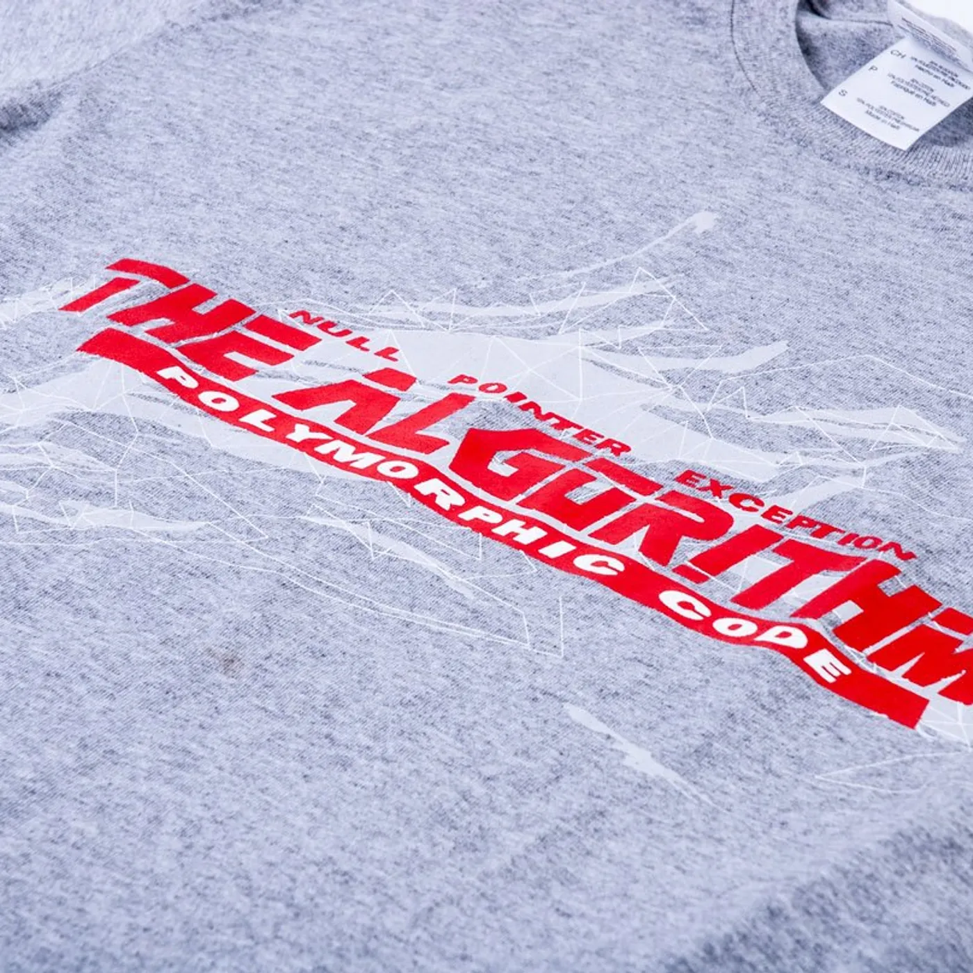 The Algorithm - Polymorphic Code Grey Shirt