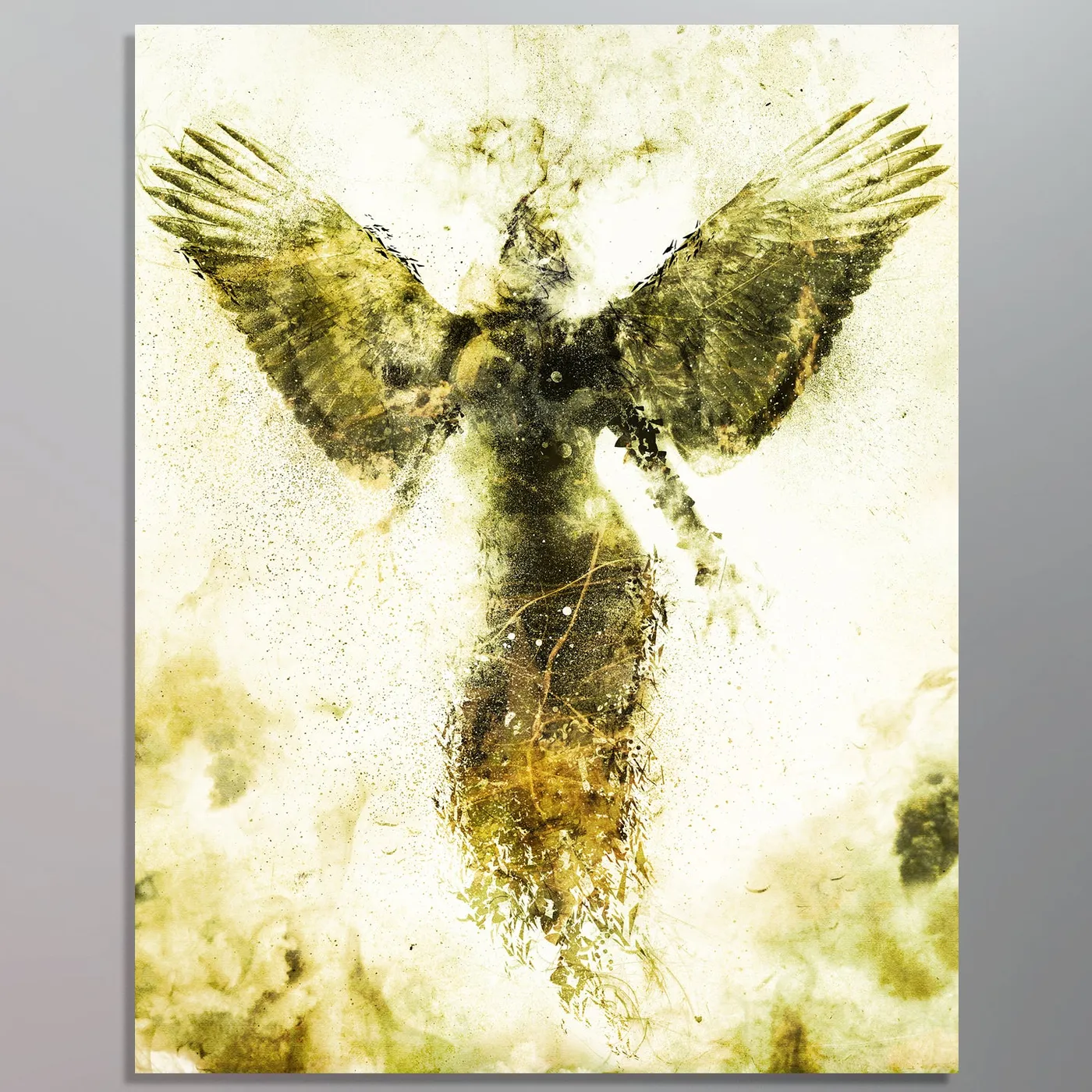 Celldweller - The Angel of iO Canvas Art Print