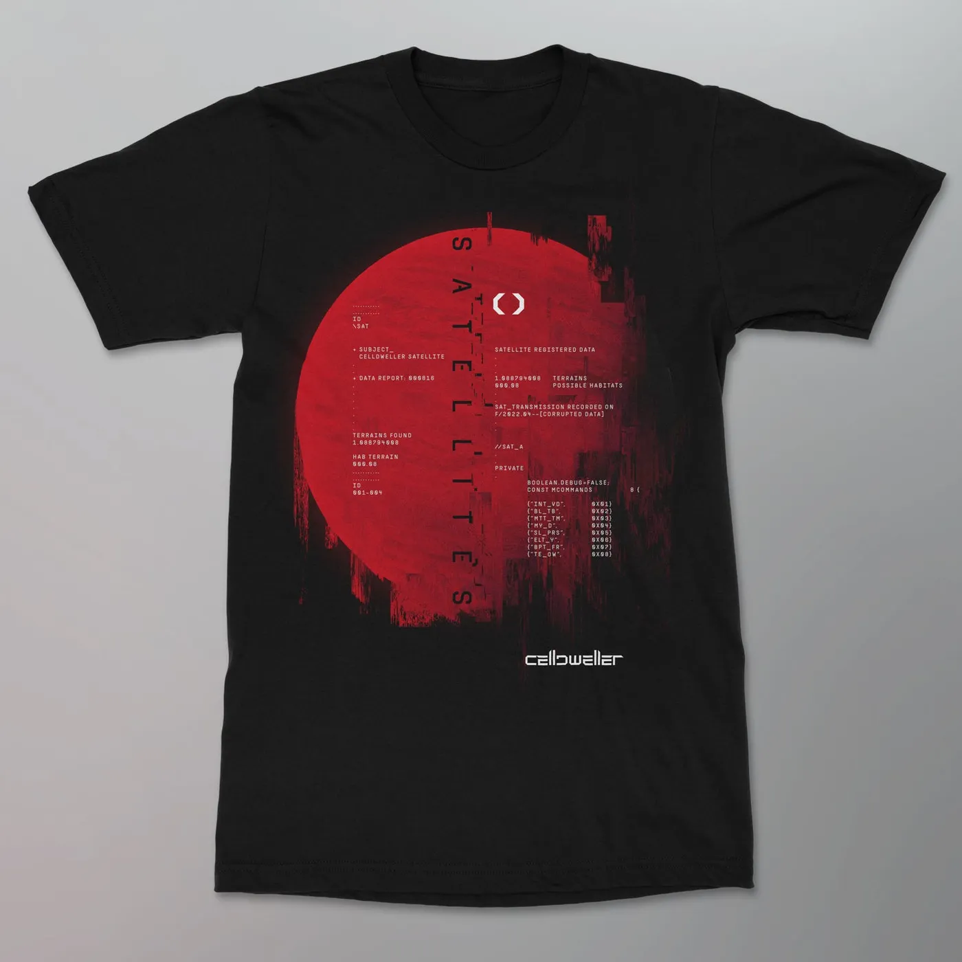 Celldweller - Satellites Cover Shirt