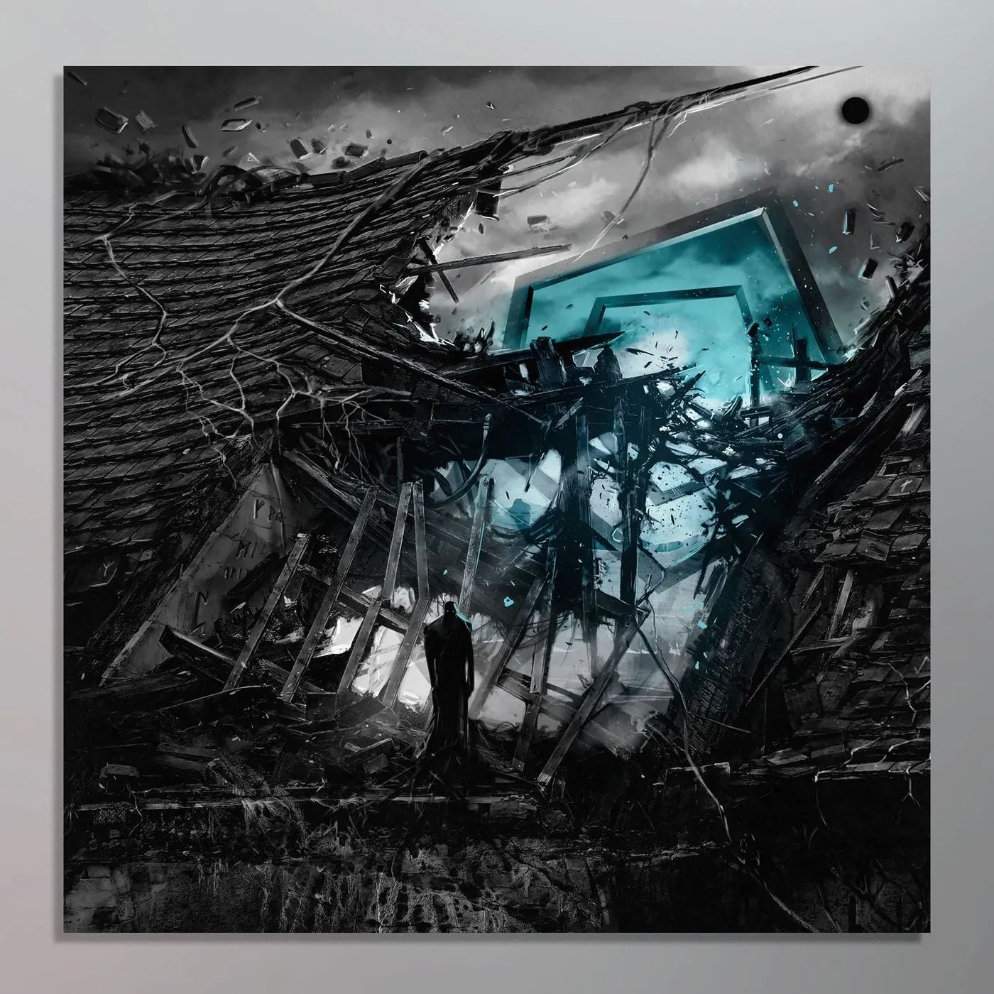 Comaduster - Darkmatter Canvas Art Print