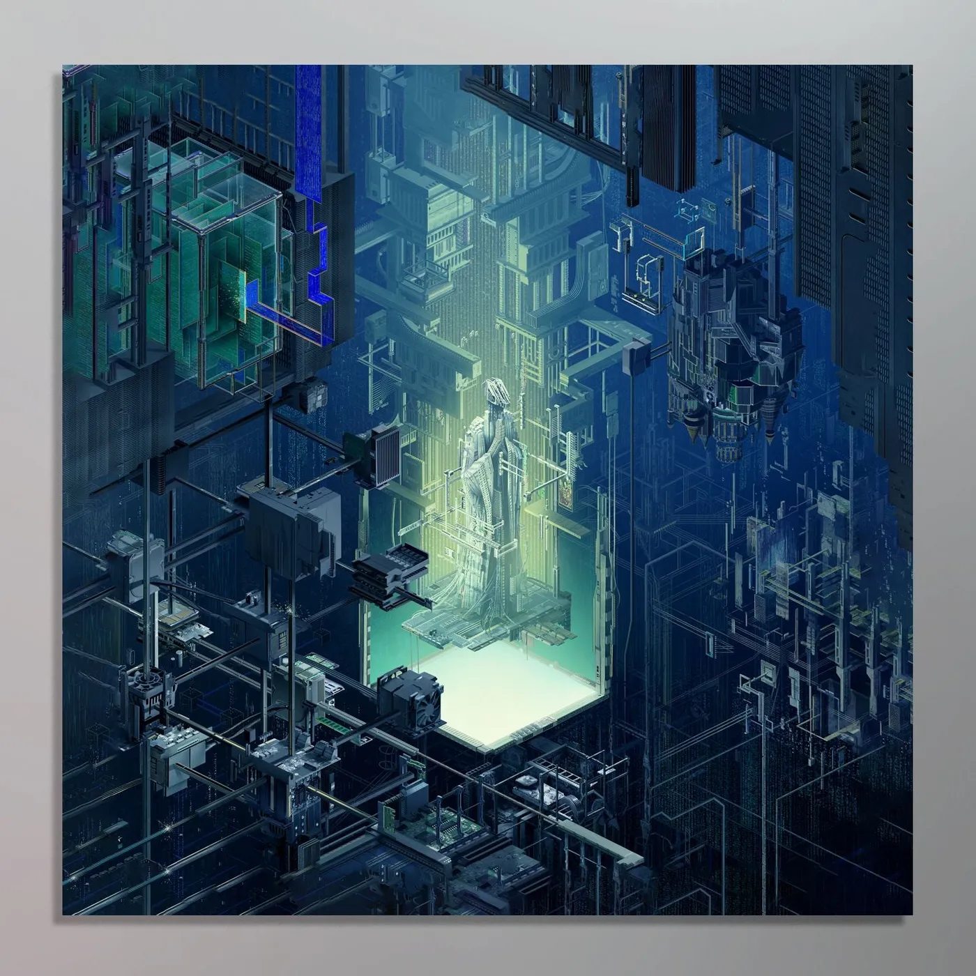 The Algorithm - Data Renaissance Canvas Art Print