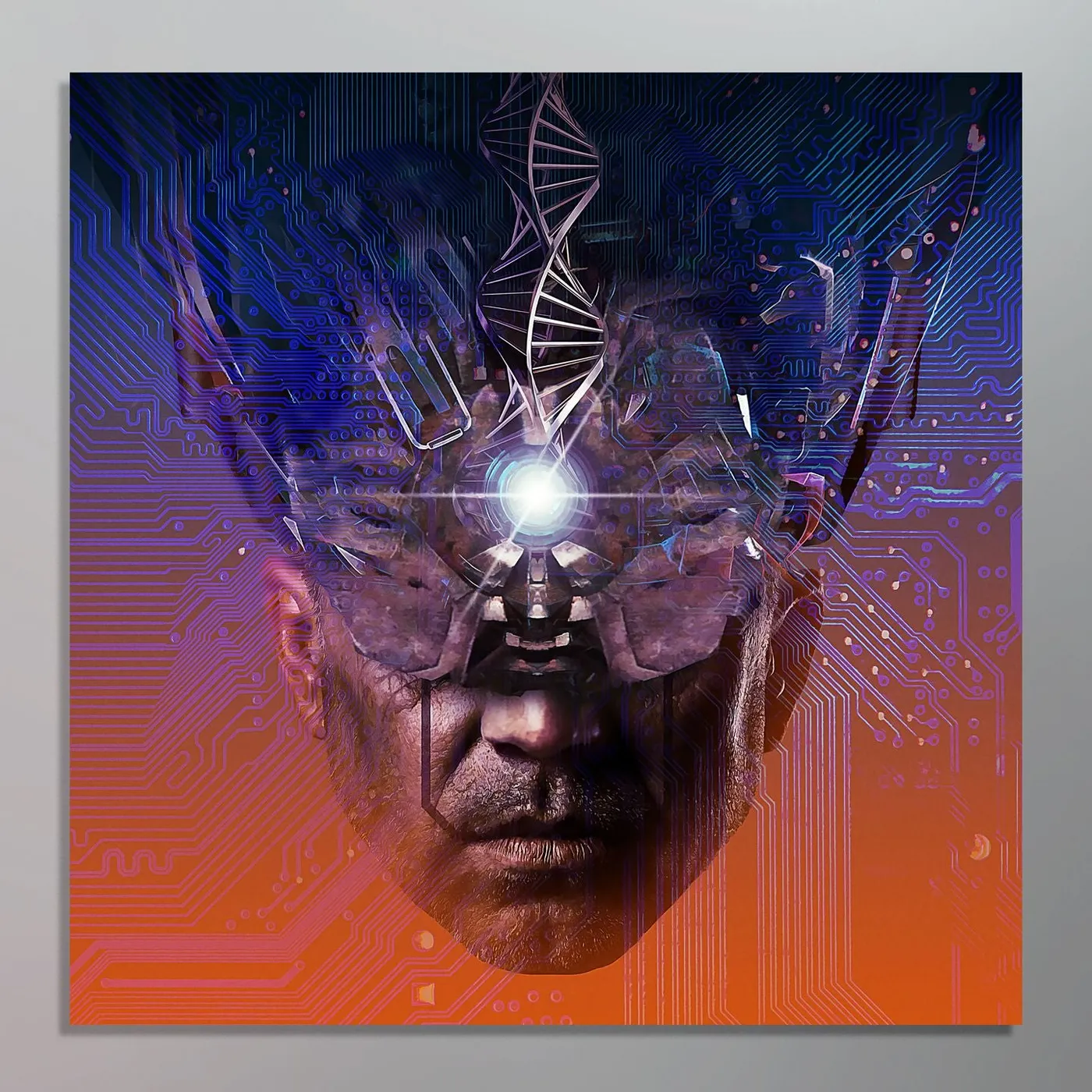 FiXT - Neon Altered Canvas Art Print