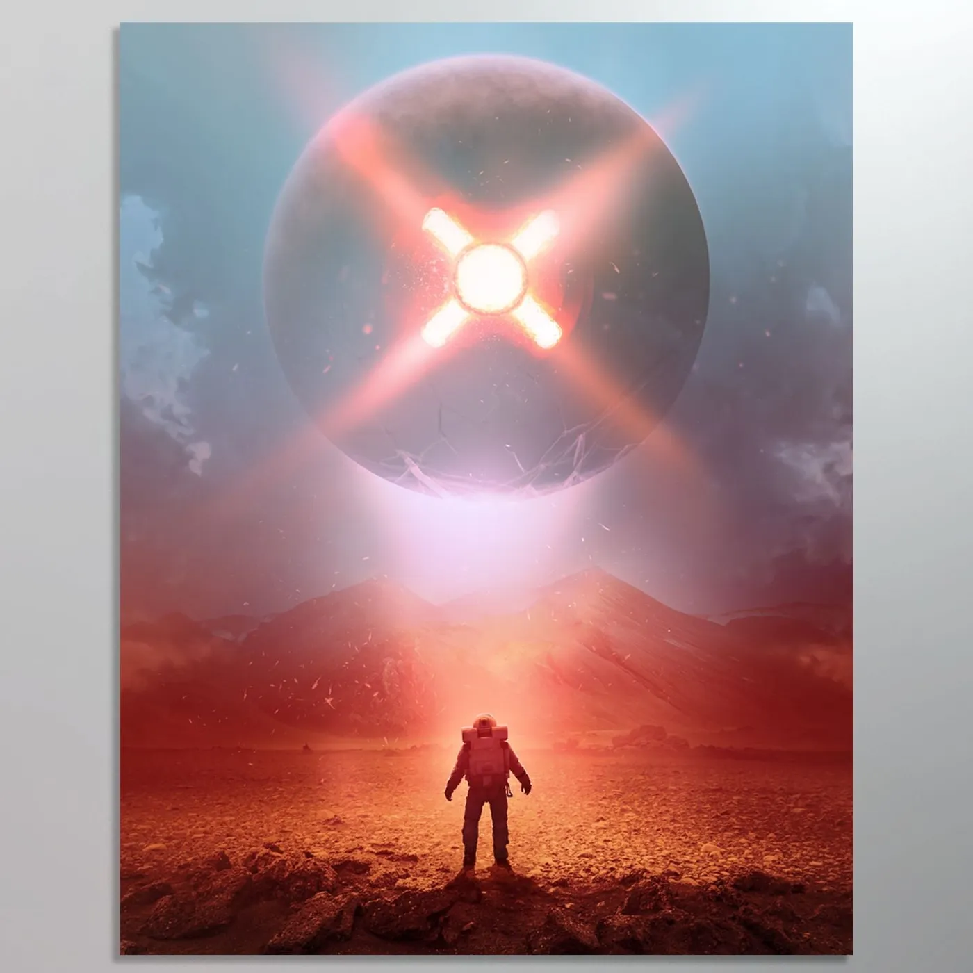 FiXT - Radium Nova Canvas Art Print