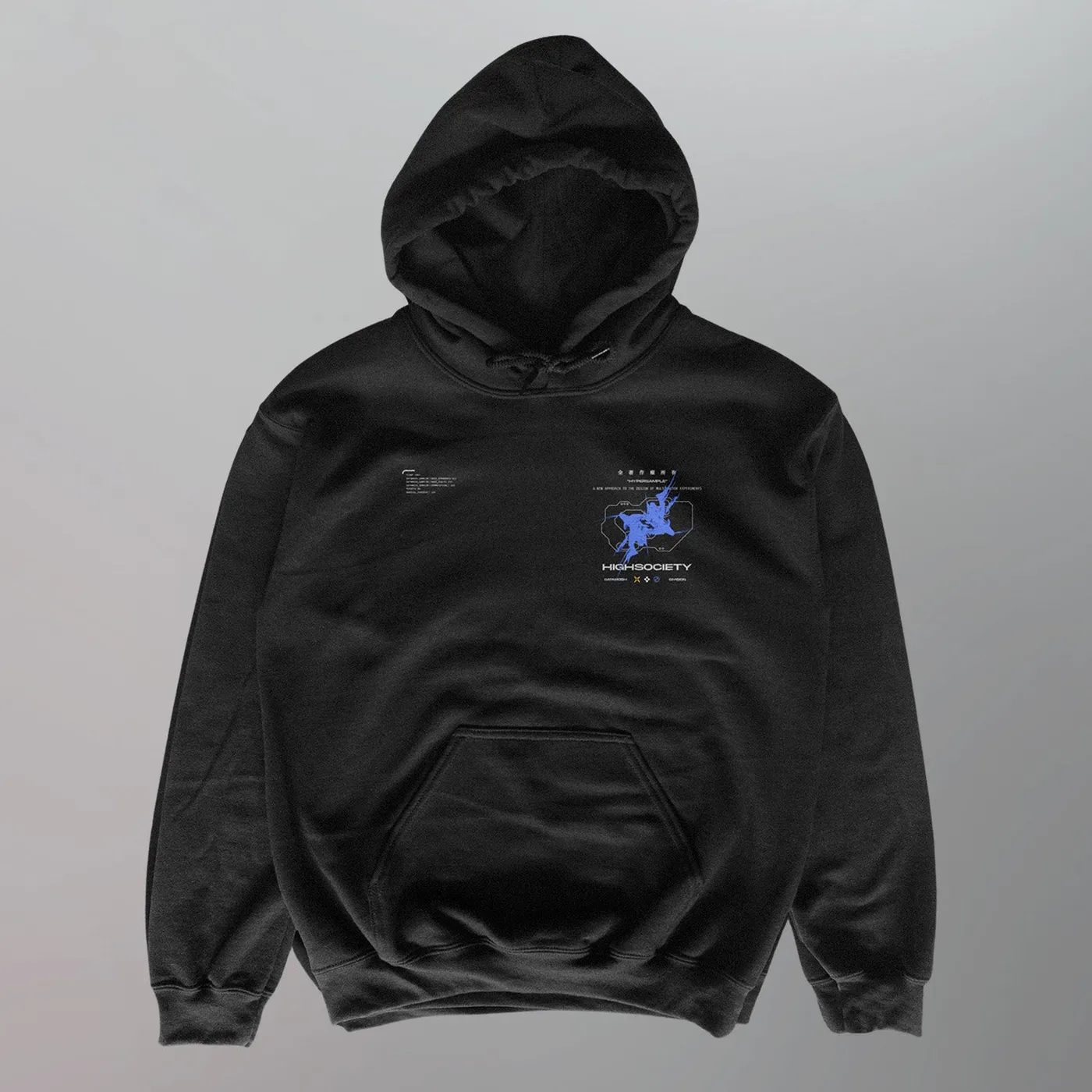 HIGHSOCIETY - HYPERSAMPLE Hoodie [Black]