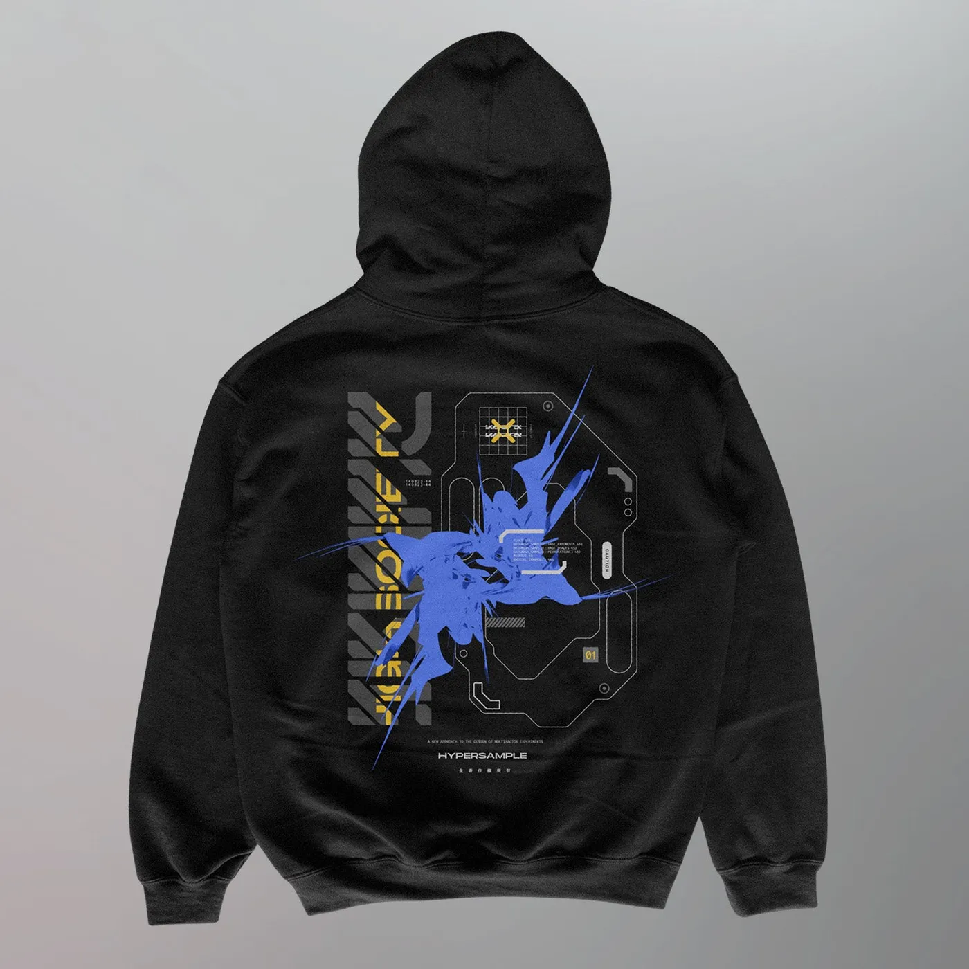 HIGHSOCIETY - HYPERSAMPLE Hoodie [Black]