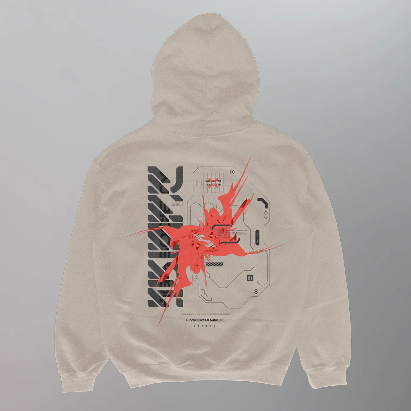 HIGHSOCIETY - HYPERSAMPLE Hoodie [Sand]