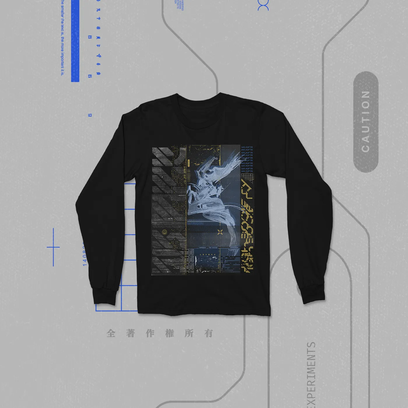 HIGHSOCIETY x Eccentric - Concentric L/S Shirt