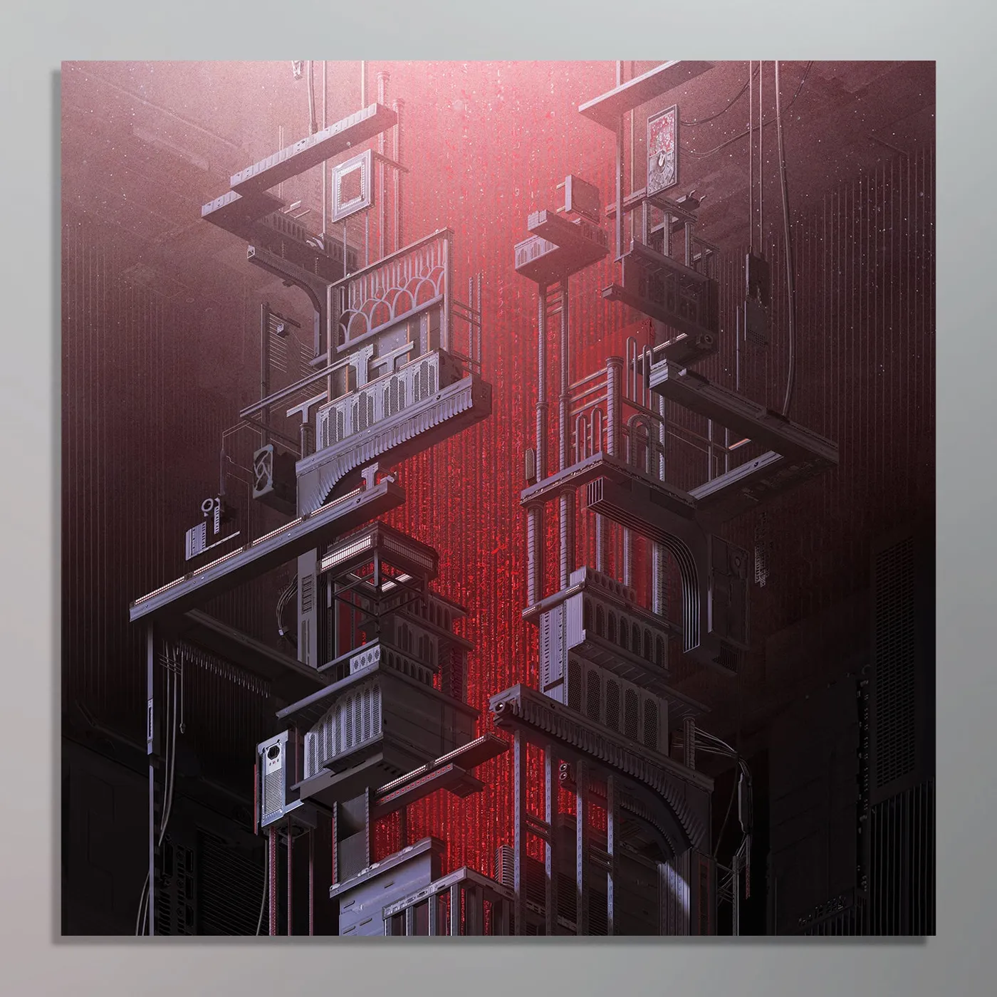 The Algorithm - Data Renaissance Single Canvas Art Print