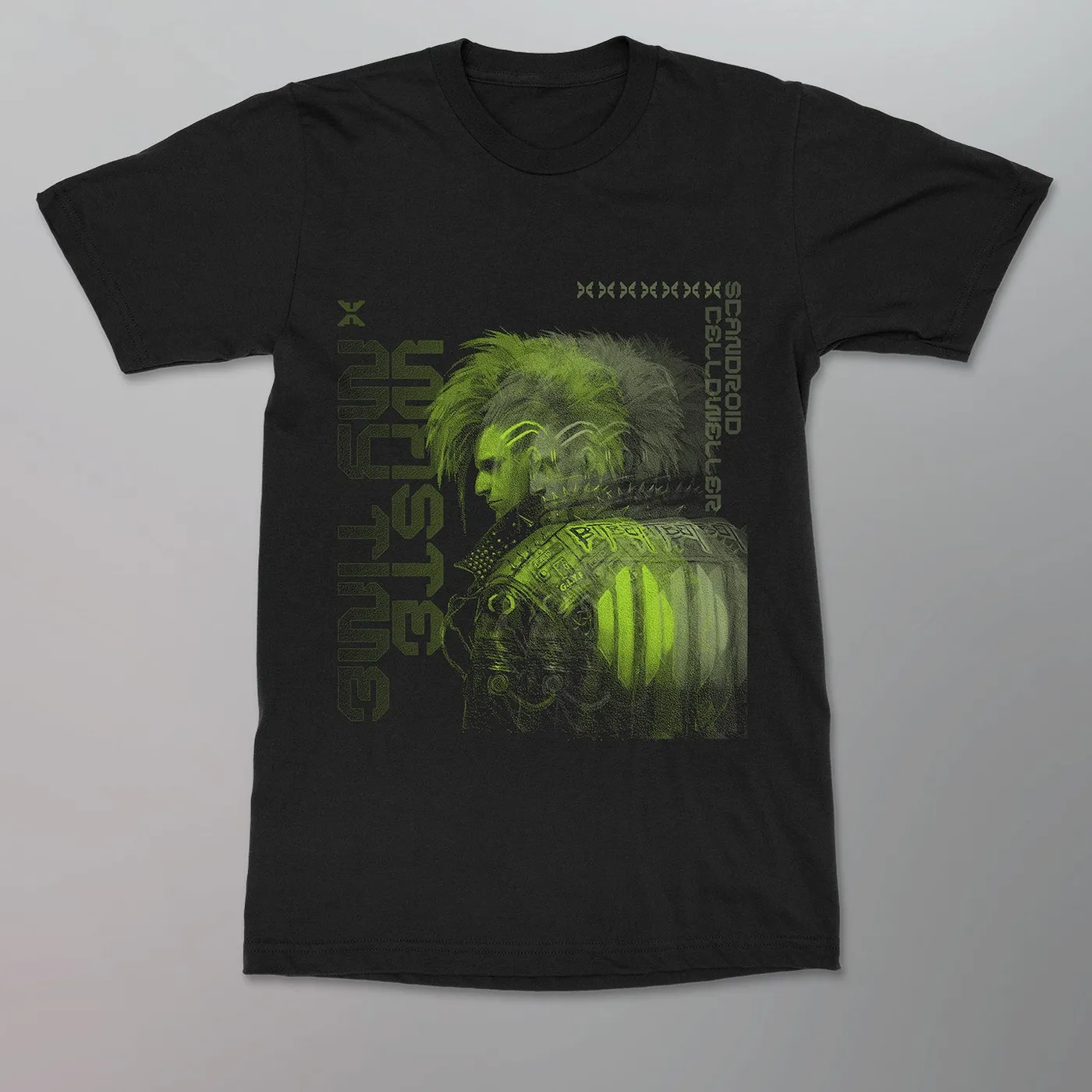 Scandroid - Waste My Time Shirt [Green]