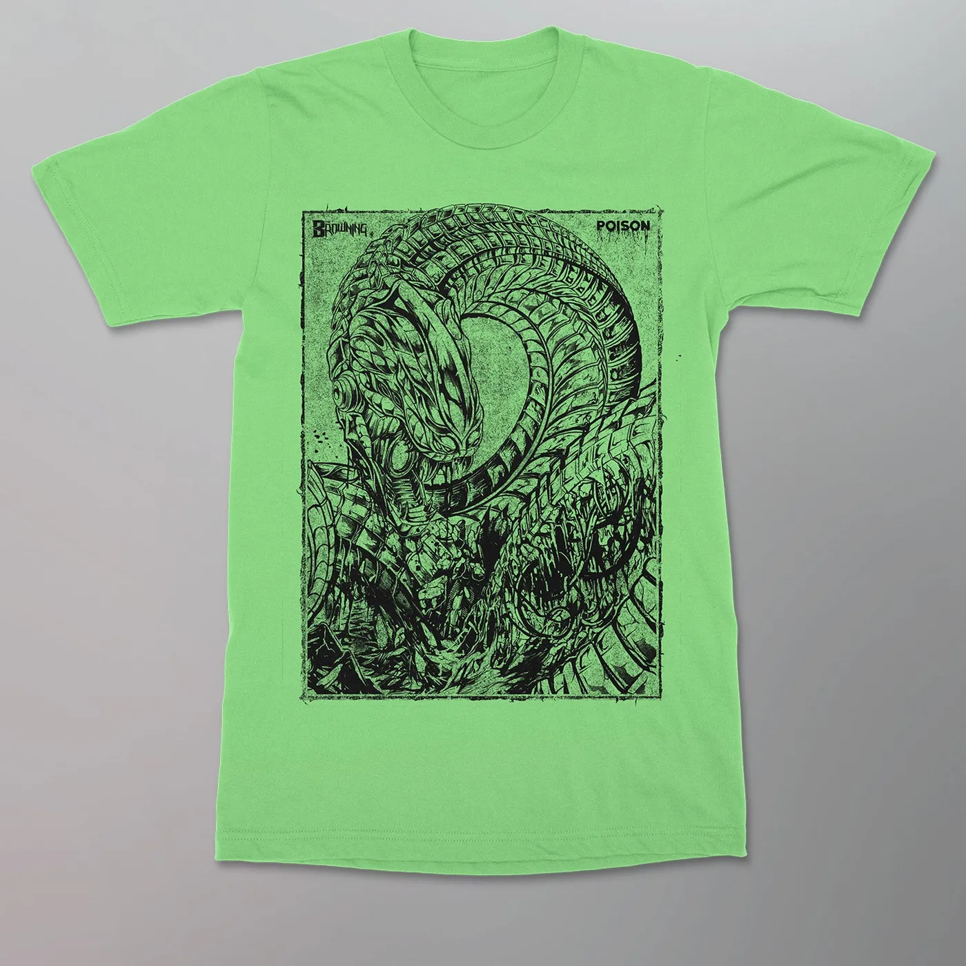 The Browning - Poison Shirt [Lime Green]