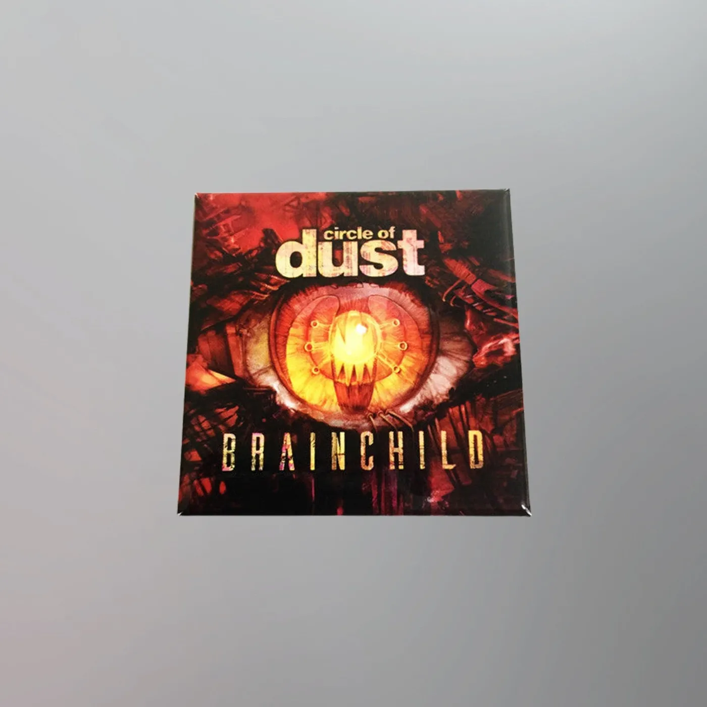 Circle of Dust - Brainchild 2" Square Button