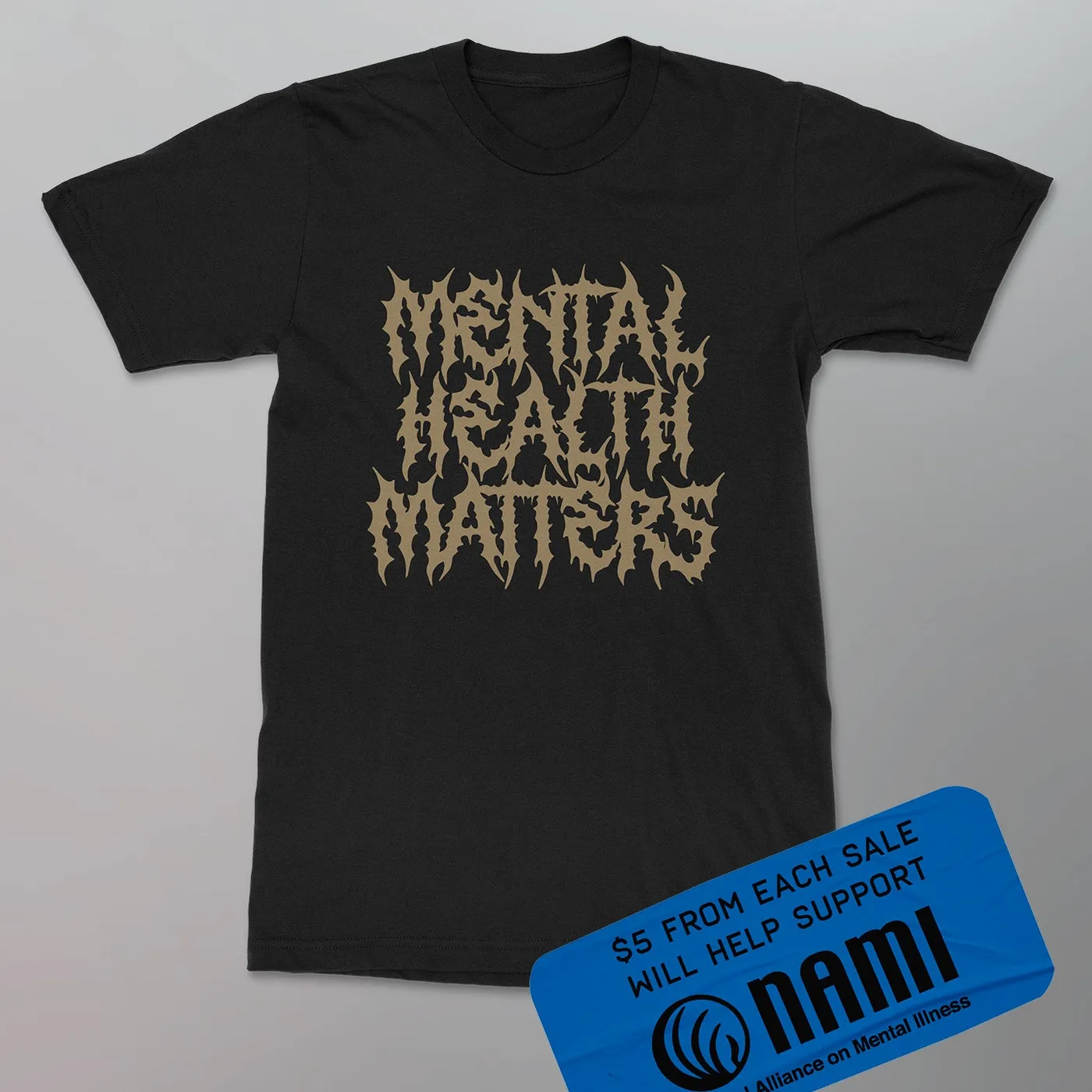 FiXT - Mental Health Matters Shirt [Gold]