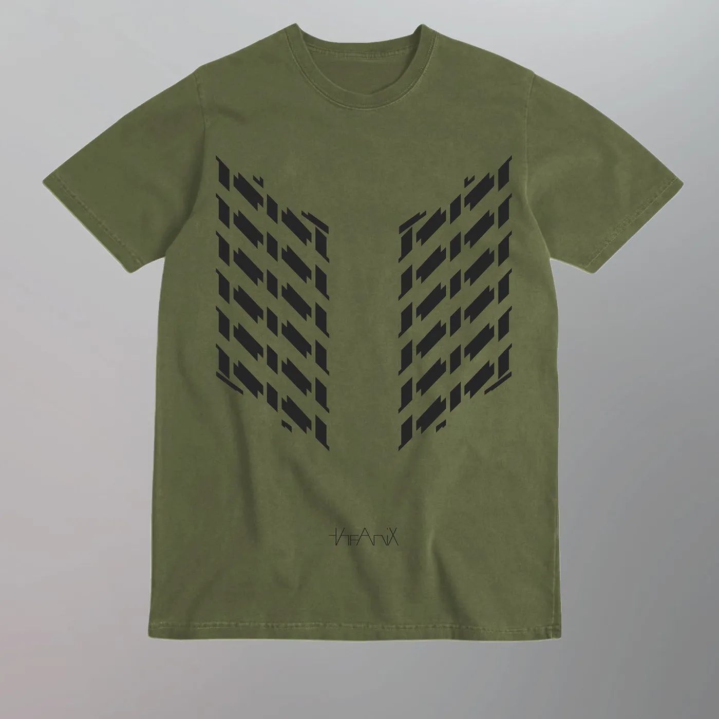 The Anix - Dazzle Shirt [Limited Edition Military Green]