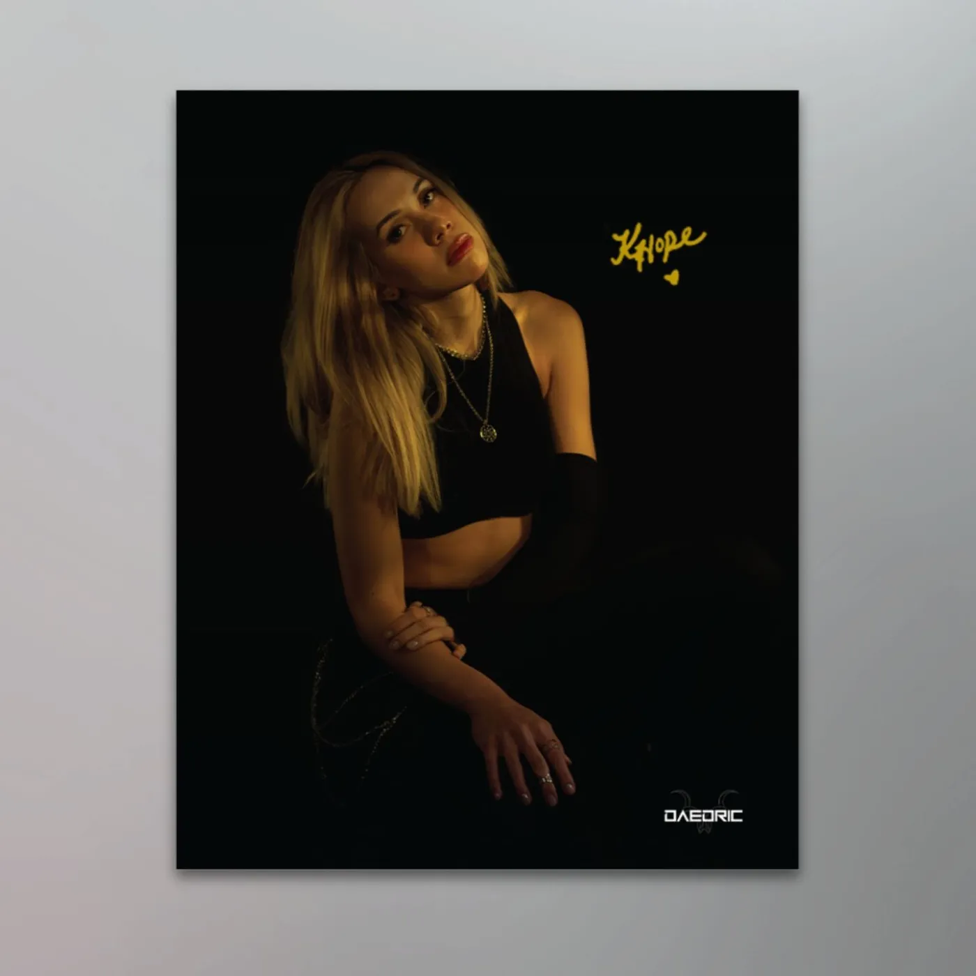 Daedric - Mortal Autographed 8x10 Print