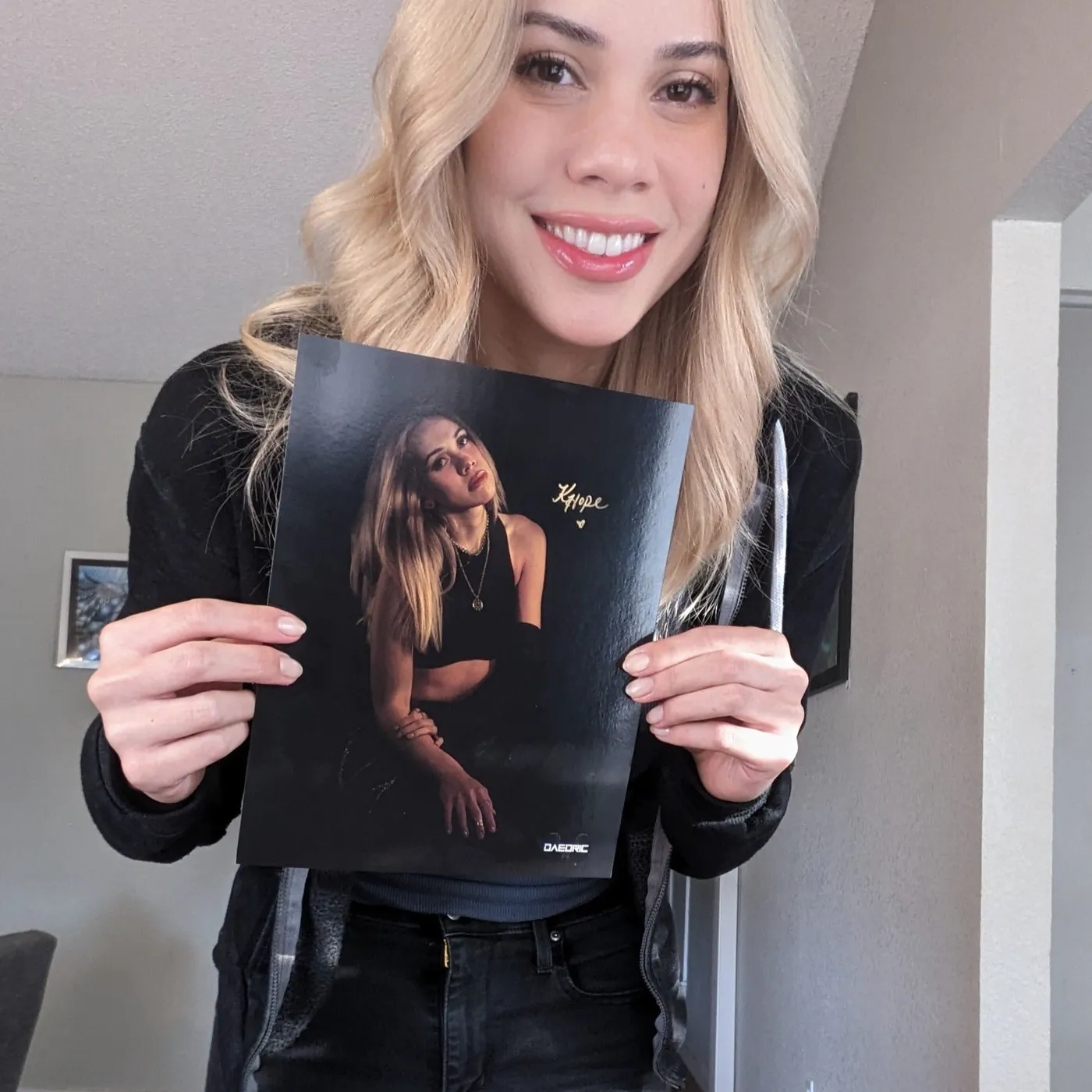 Daedric - Mortal Autographed 8x10 Print