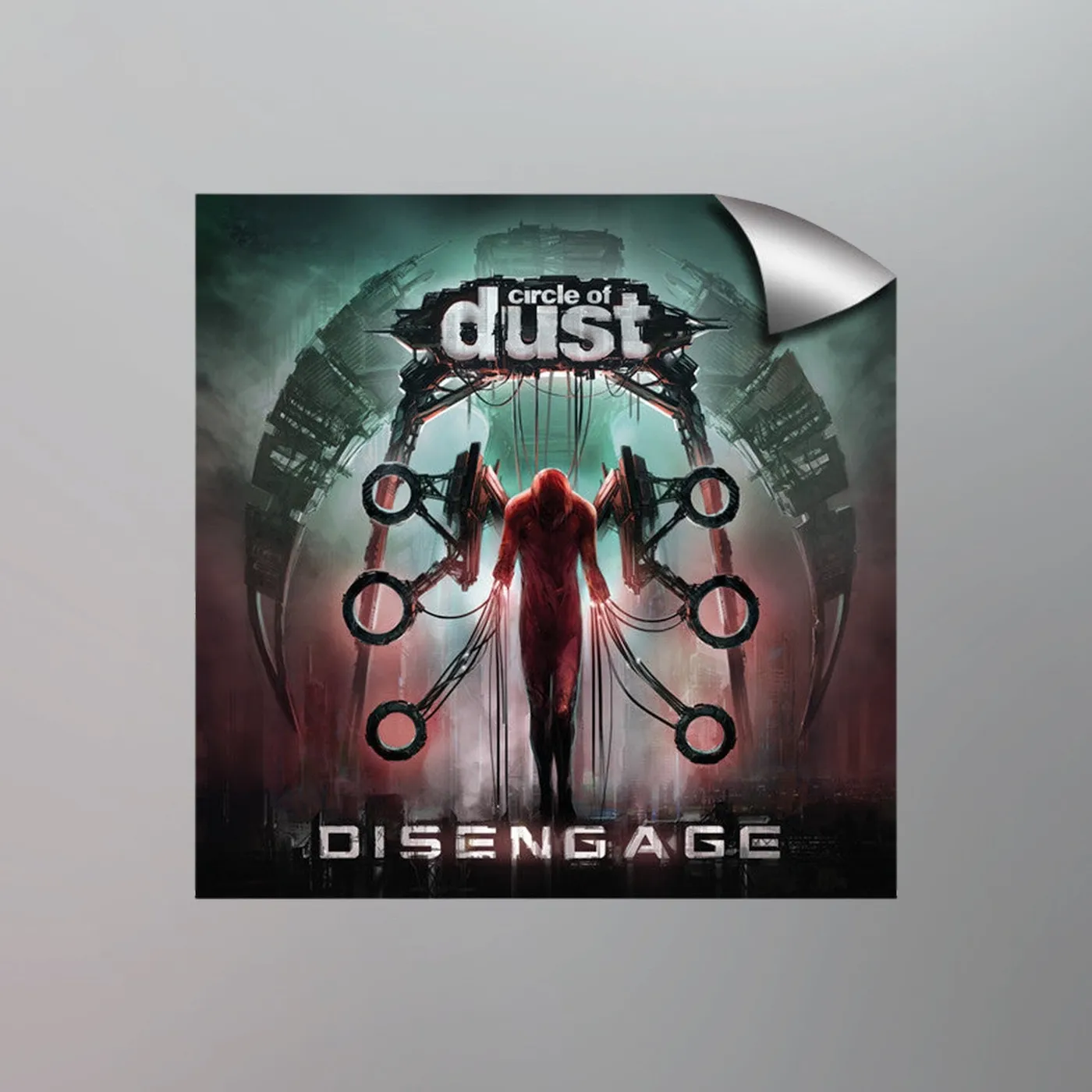 Circle of Dust - Disengage 5x5" Vinyl Sticker