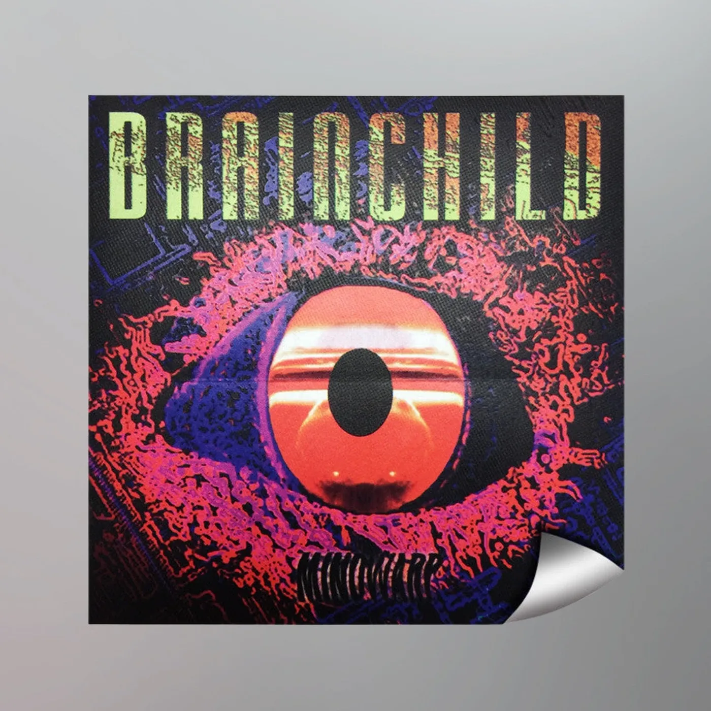 Circle of Dust - Original Brainchild (Mindwarp) Vinyl Sticker 6x6"