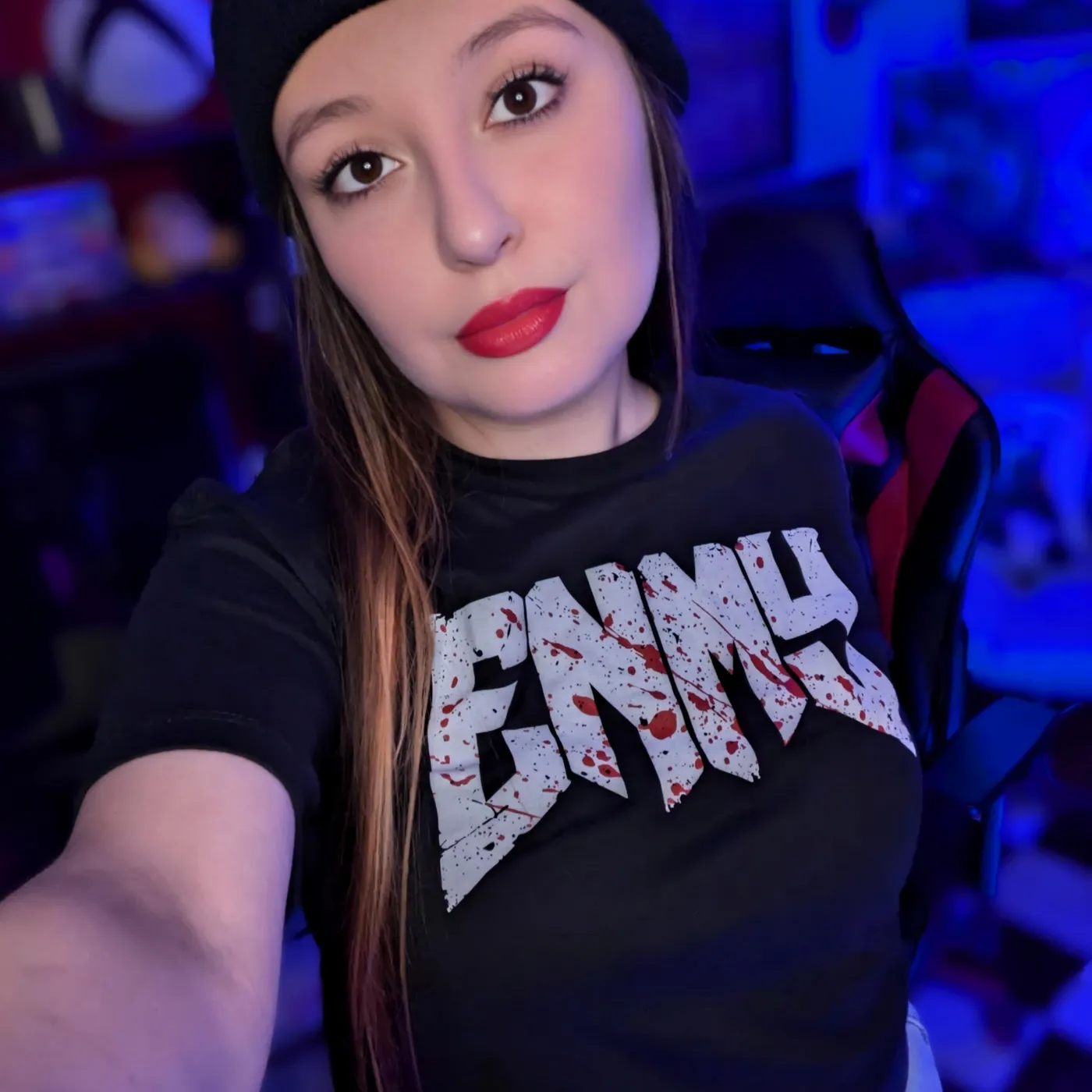 ENMY - DOOM Splatter Women's Crop Top