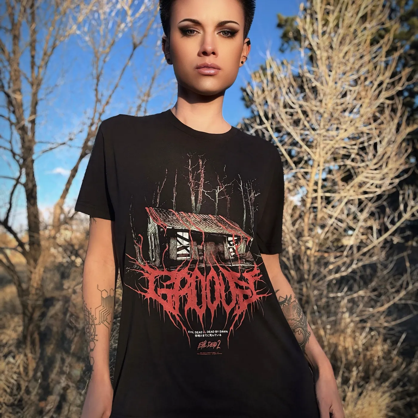 Evil Dead 2 - Groovy Cabin Shirt