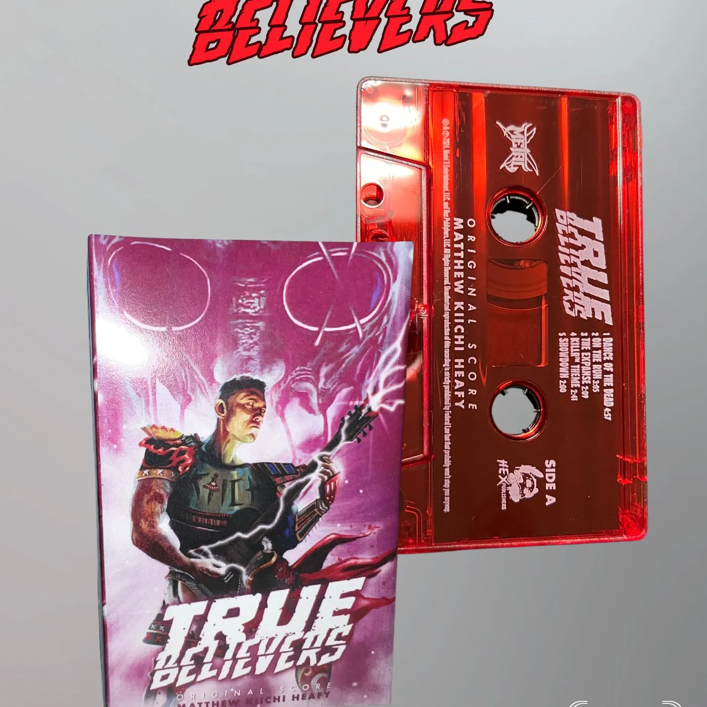True Believers - Original Score by Matthew Kiichi Heafy Cassette