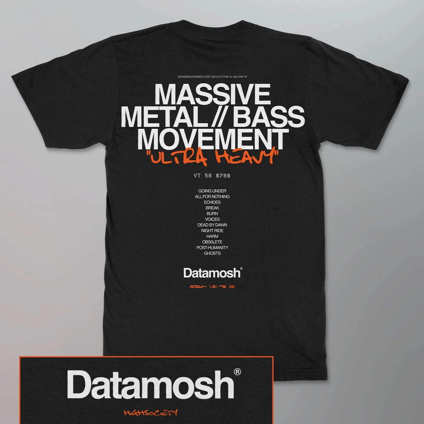 HIGHSOCIETY - FOUNDATIONS SHIRT [Soft Wash Black]