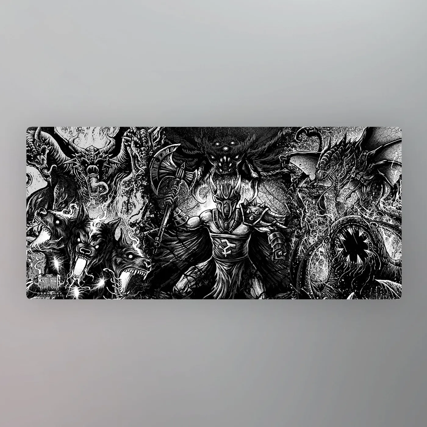 The Browning - OSRS MAX B/W Gamer Mousepad