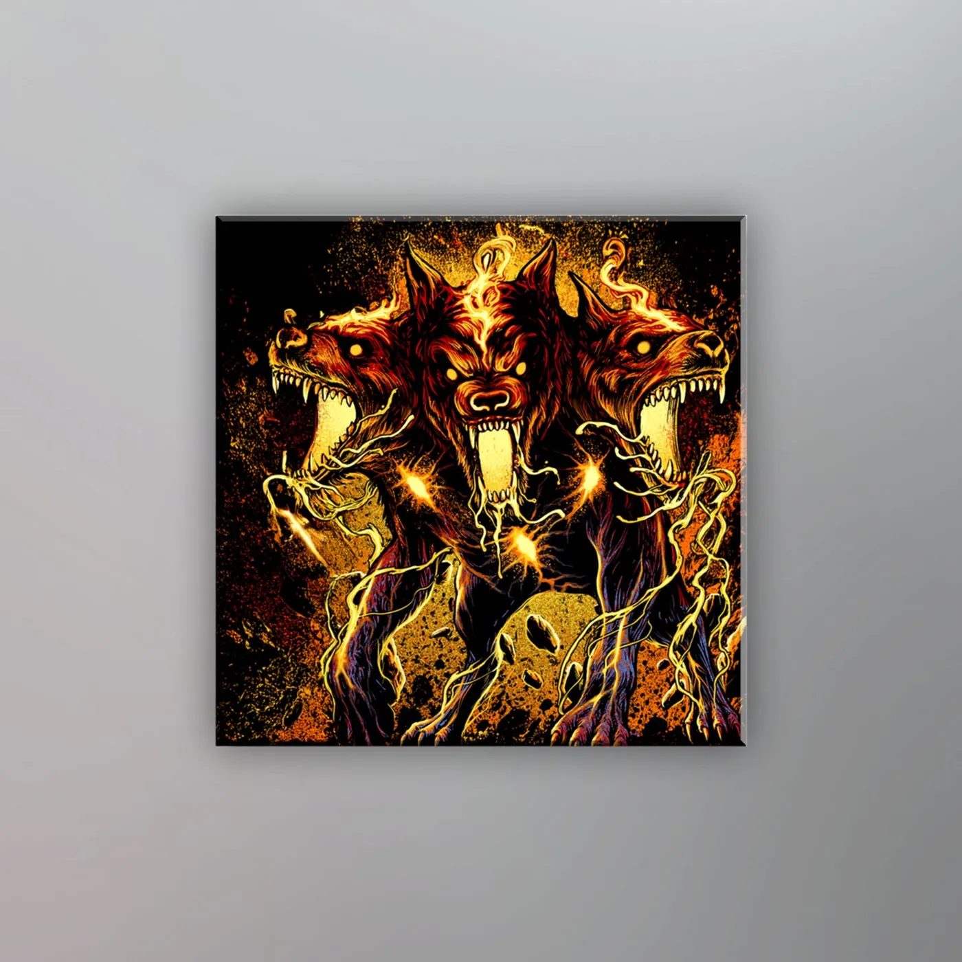 The Browning - OSRS MAX Cerberus Canvas Art Print