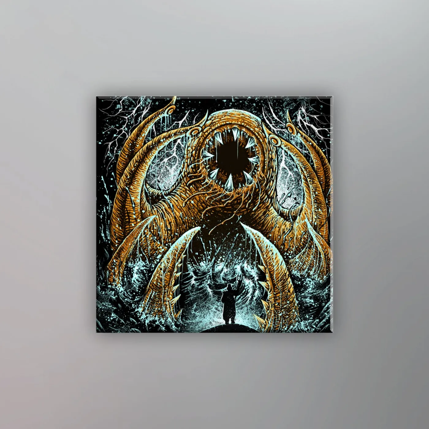 The Browning - OSRS MAX Kraken Canvas Art Print