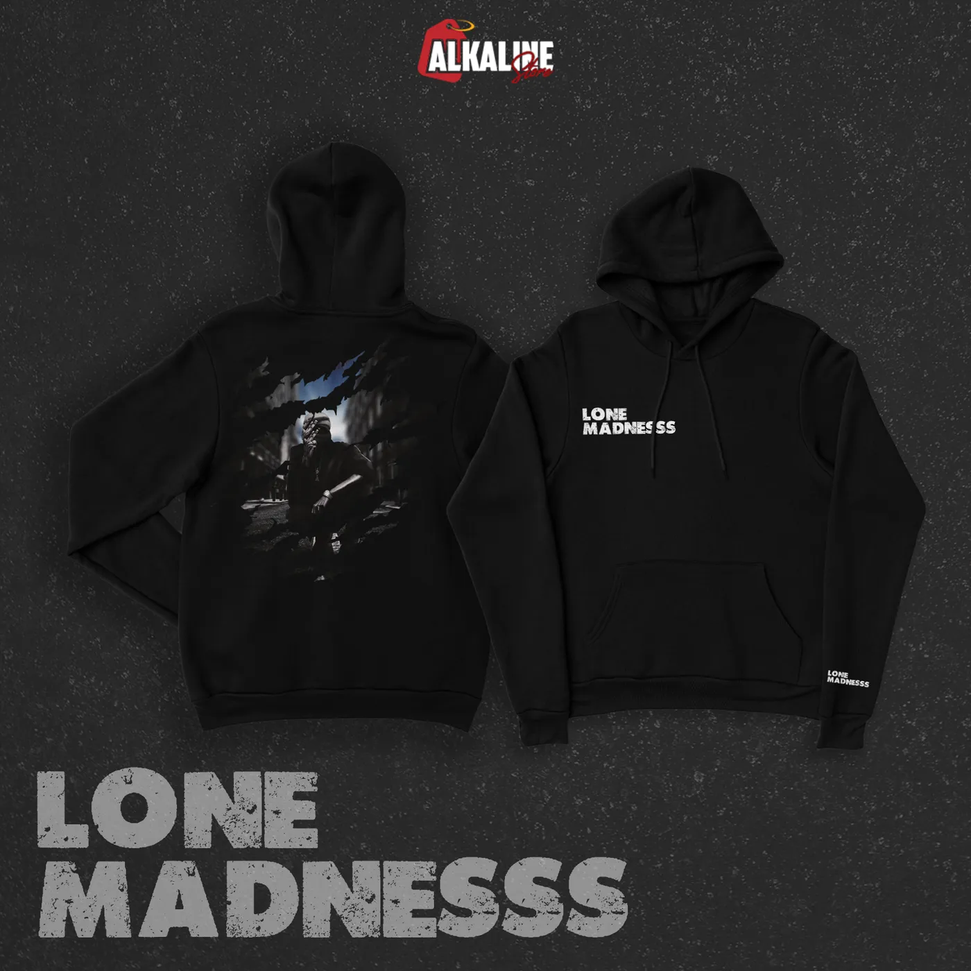 Alkaline LONE MADNESS PULLOVER (LIMITED EDITION)