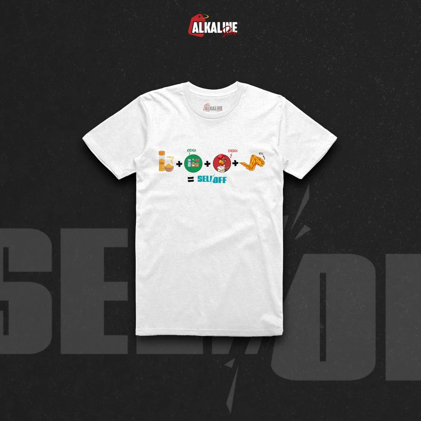 Alkaline Women's Limited Edition Sell Off Tee White