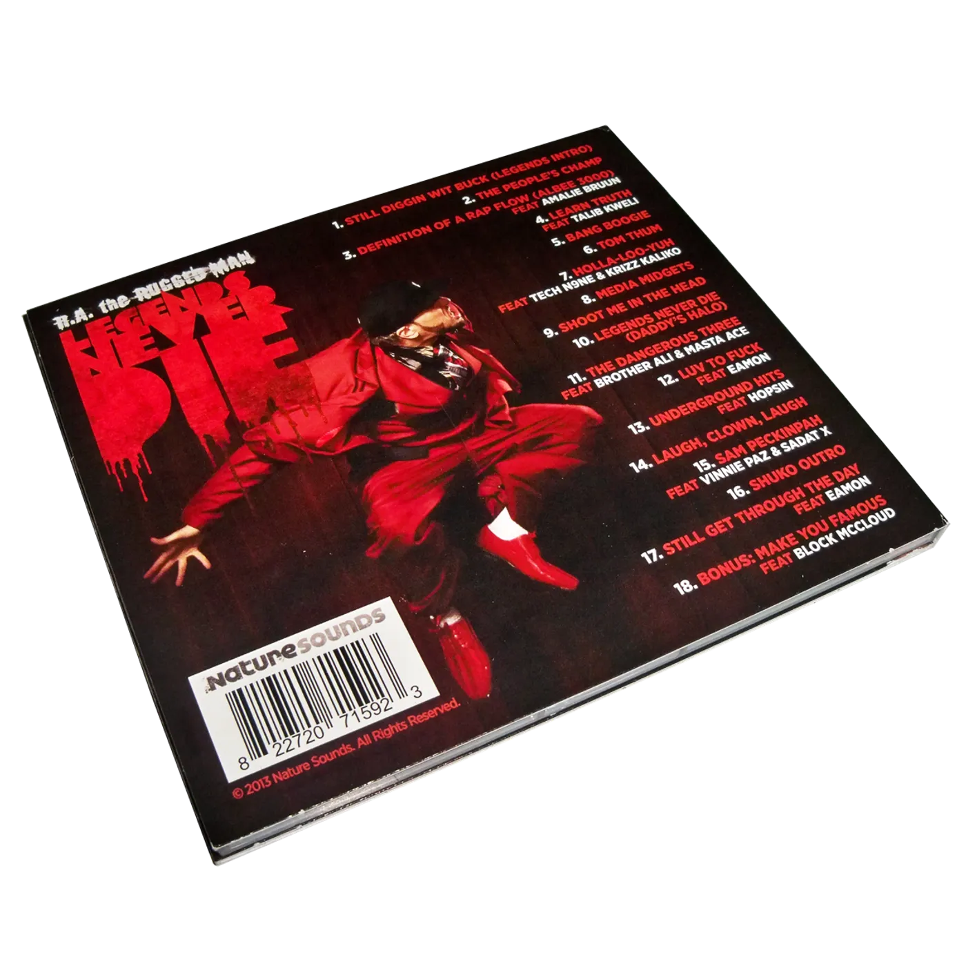 R.A. The Rugged Man Legends Never Die (CD)