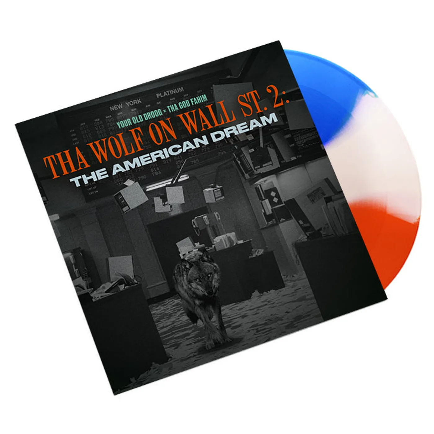 Your Old Droog Tha Wolf On Wall St 2: The American Dream (LP) (American Dream Colored Vinyl)