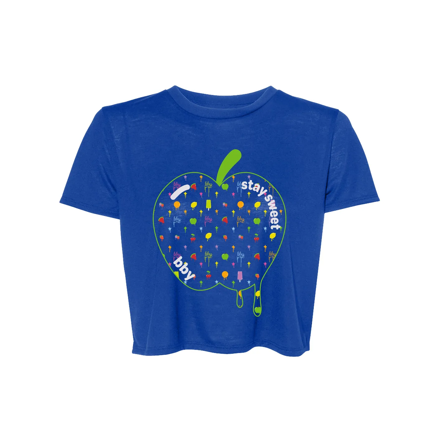 Piper Rockelle Stay Sweet Drippy Apple Crop Tee