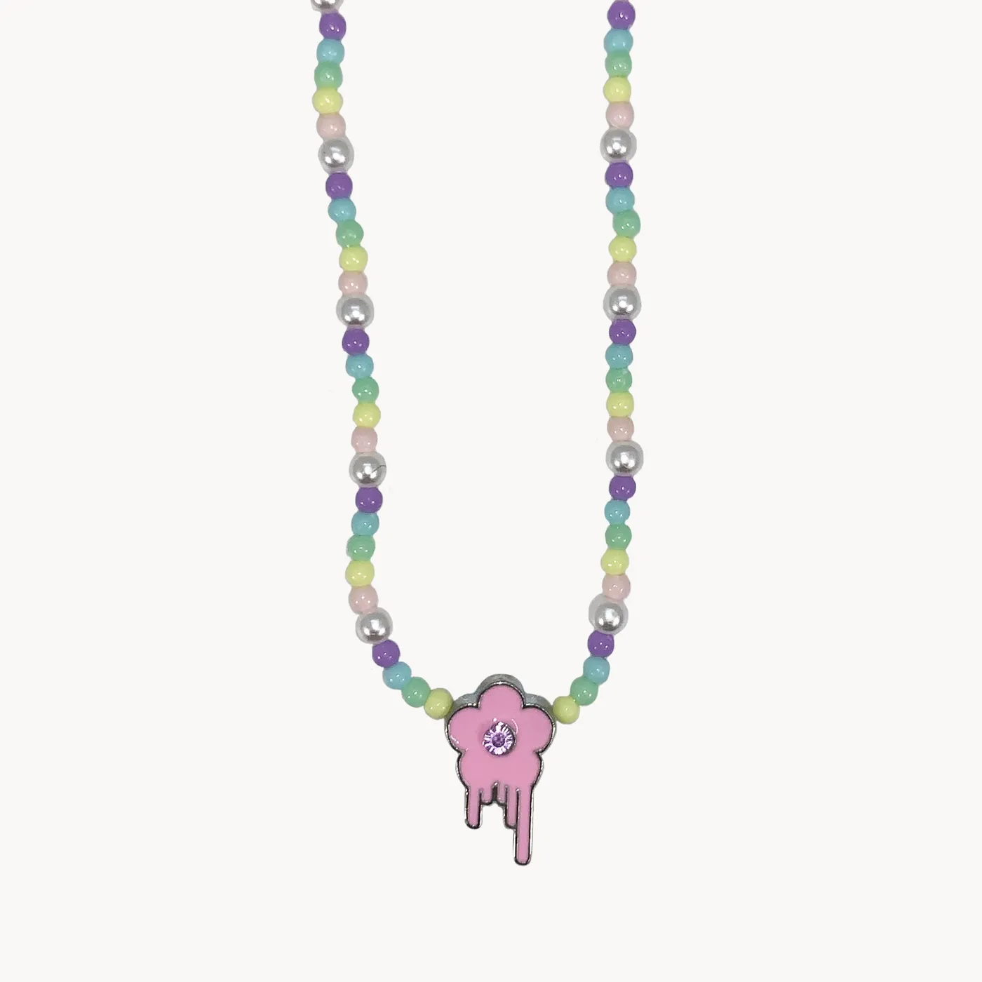 Piper Rockelle Drippy Flower Necklace