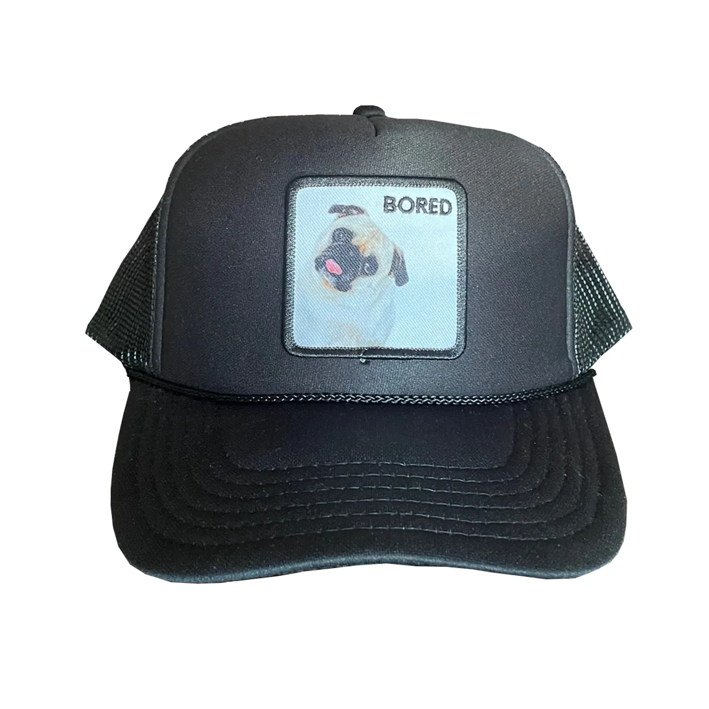 Piper Rockelle Frank's Bored Black Trucker Hat Black